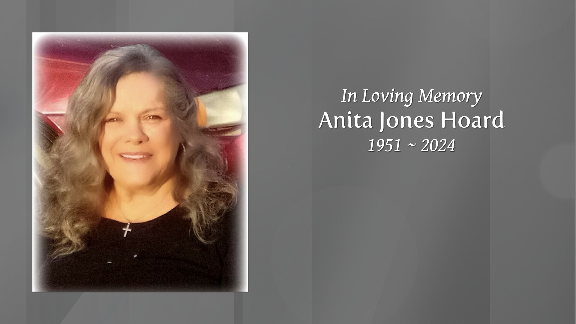 Anita Jones Hoard Tribute Video