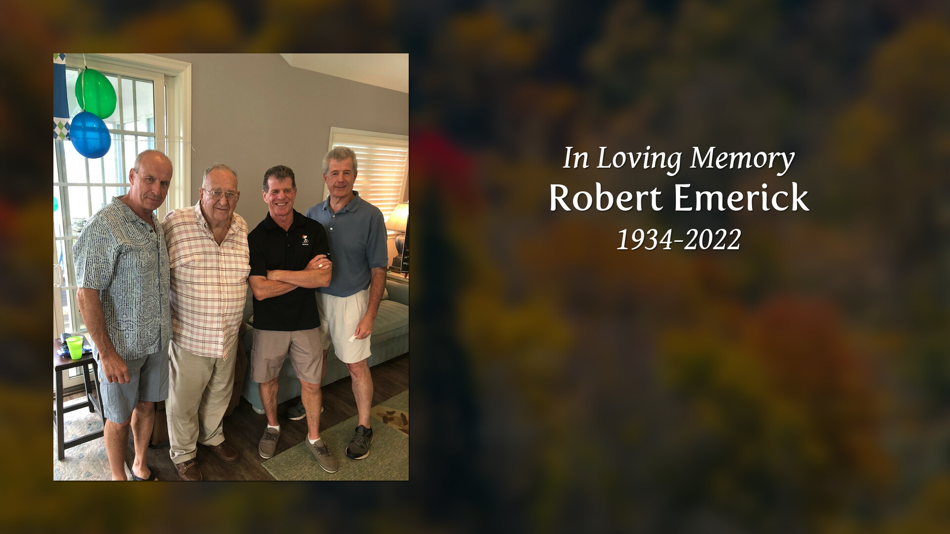 Robert Emerick Tribute Video