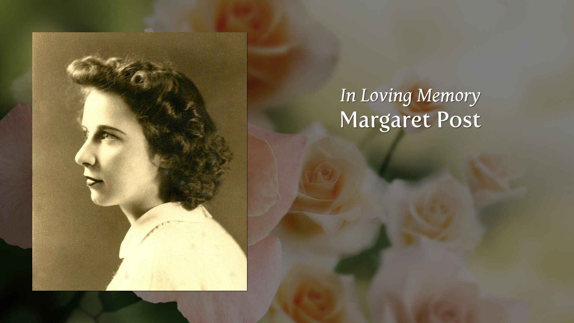 Margaret Post Tribute Video