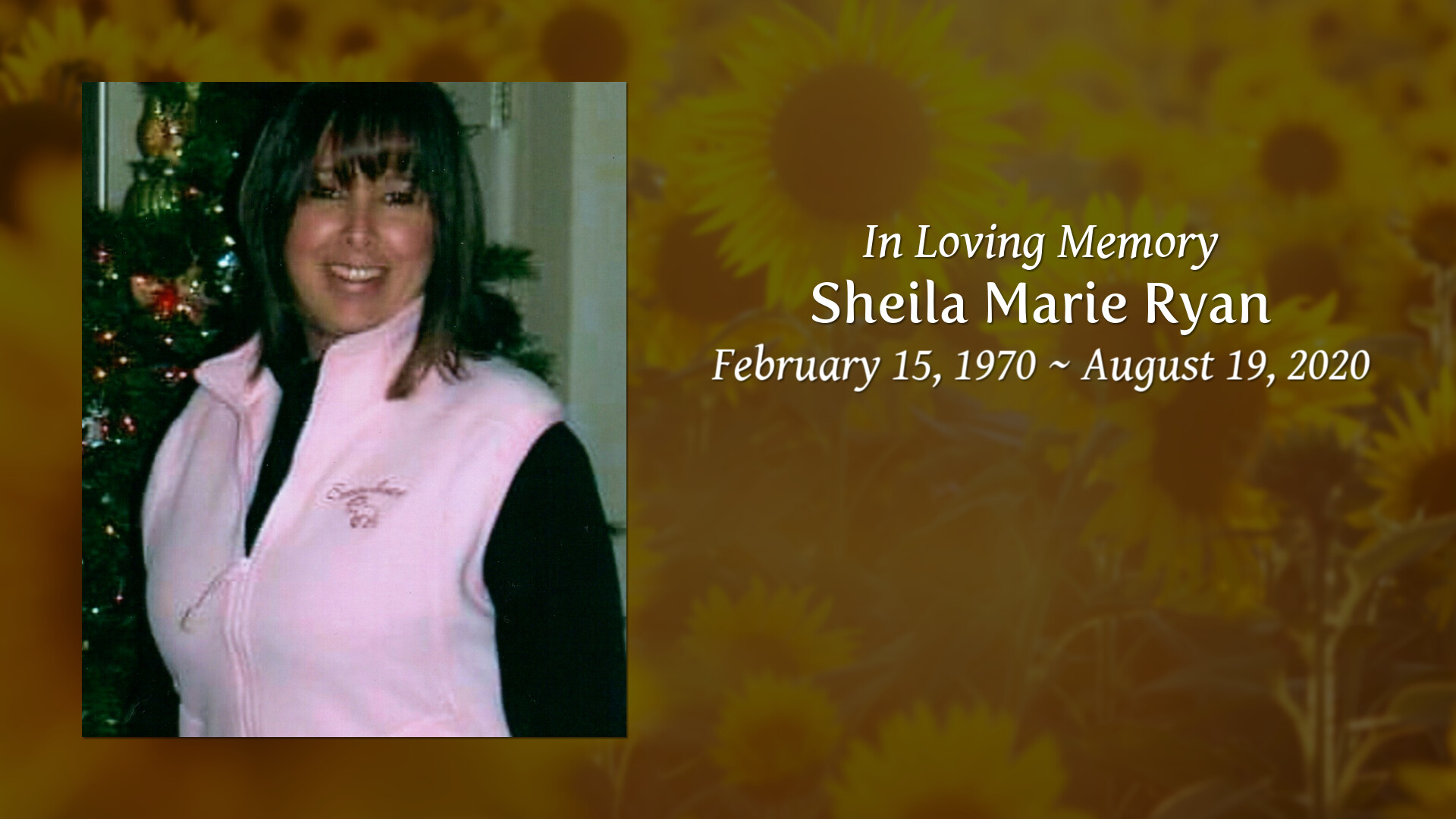 Sheila Marie Ryan Tribute Video