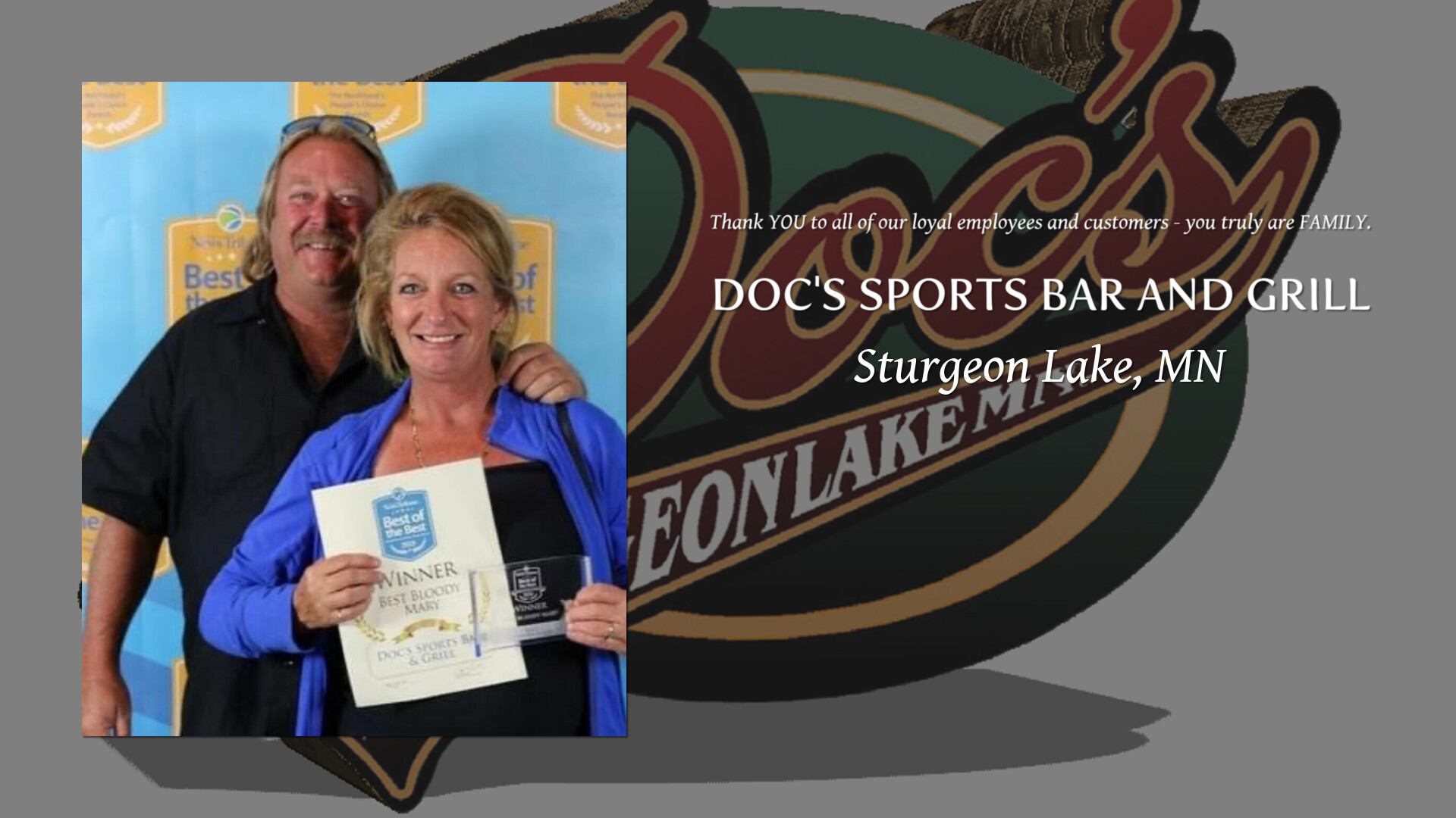 DOC'S SPORTS BAR AND GRILL Tribute Video
