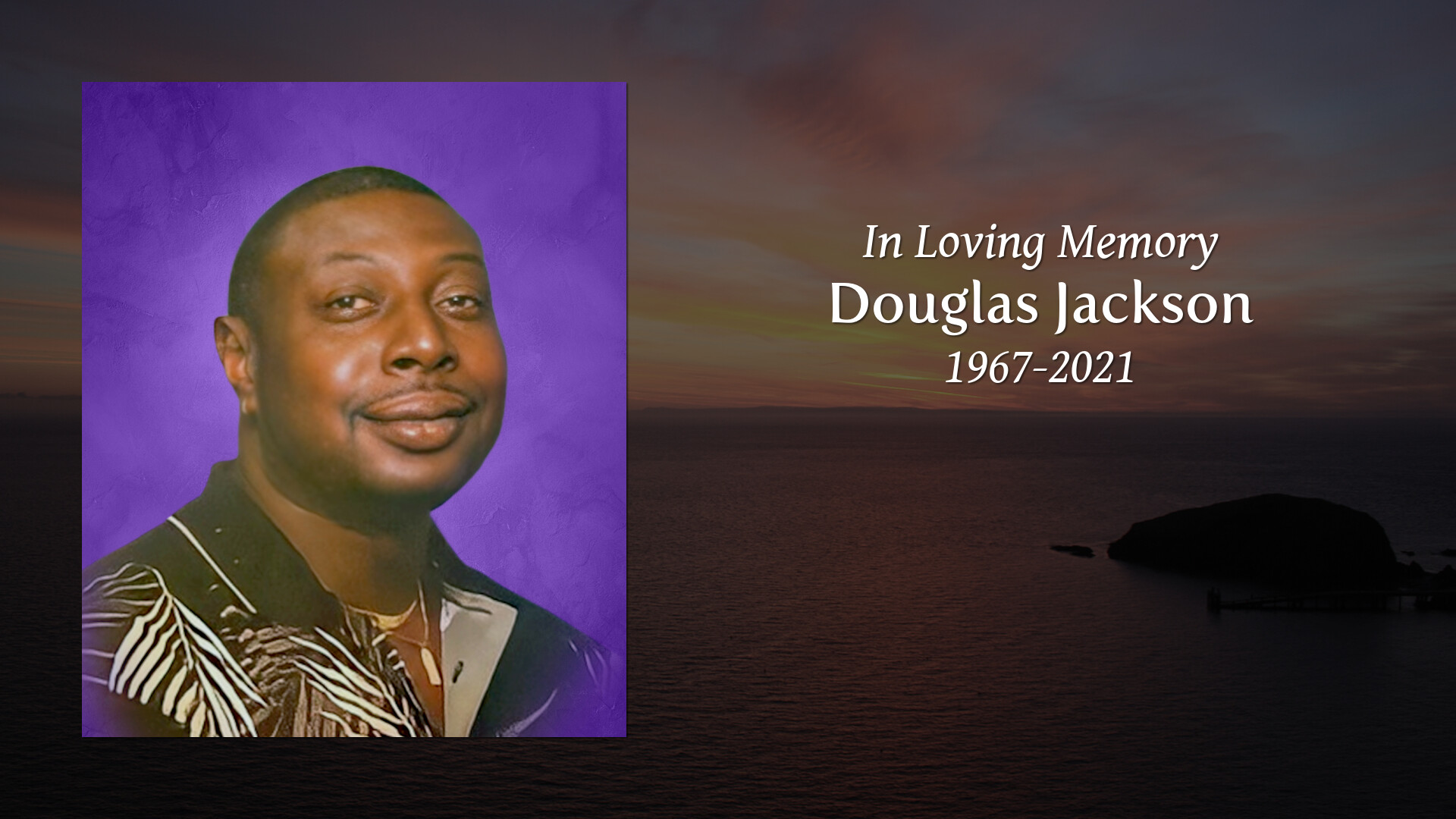 Douglas Jackson - Tribute Video