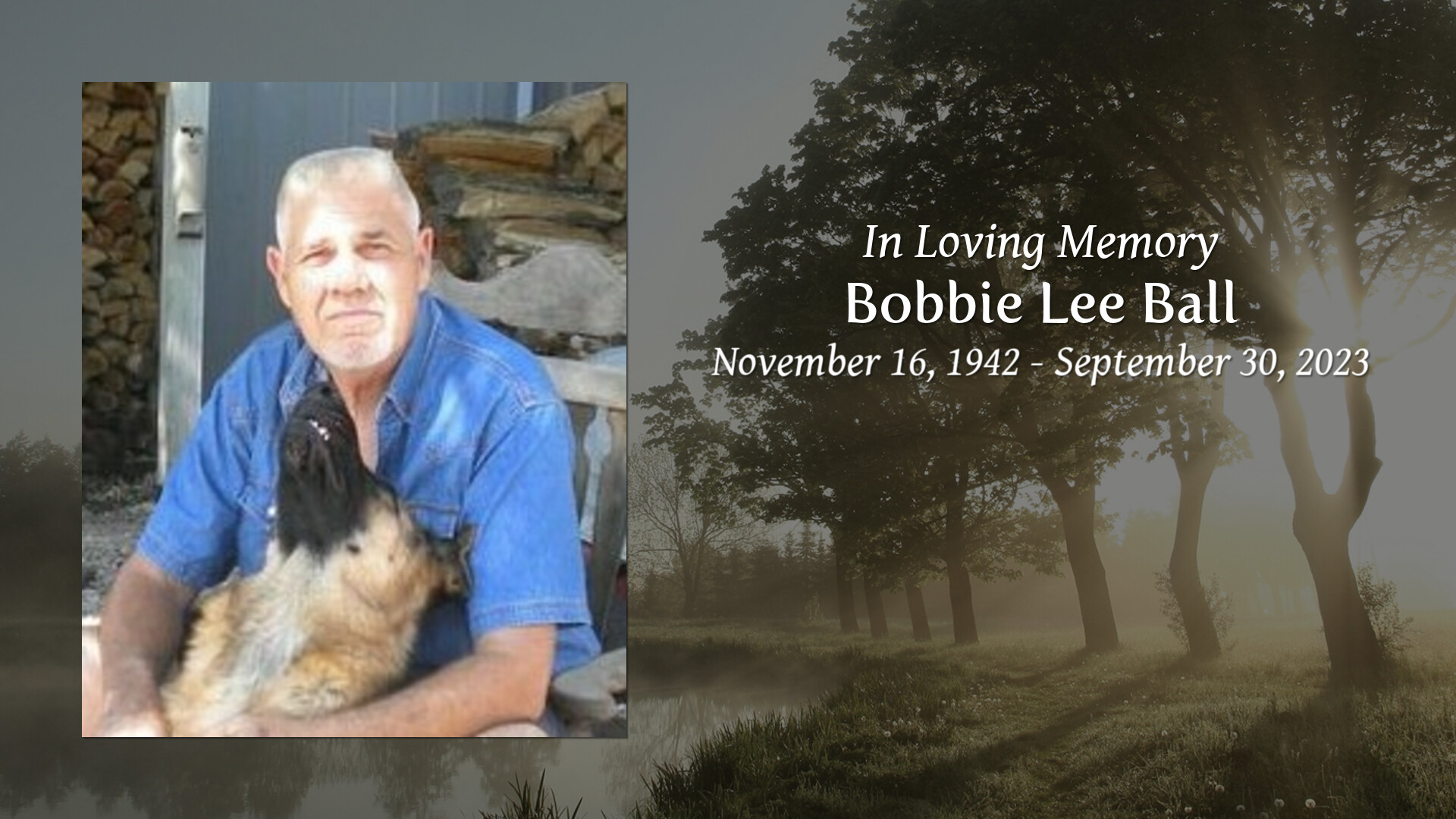 Bobbie Lee Ball Tribute Video