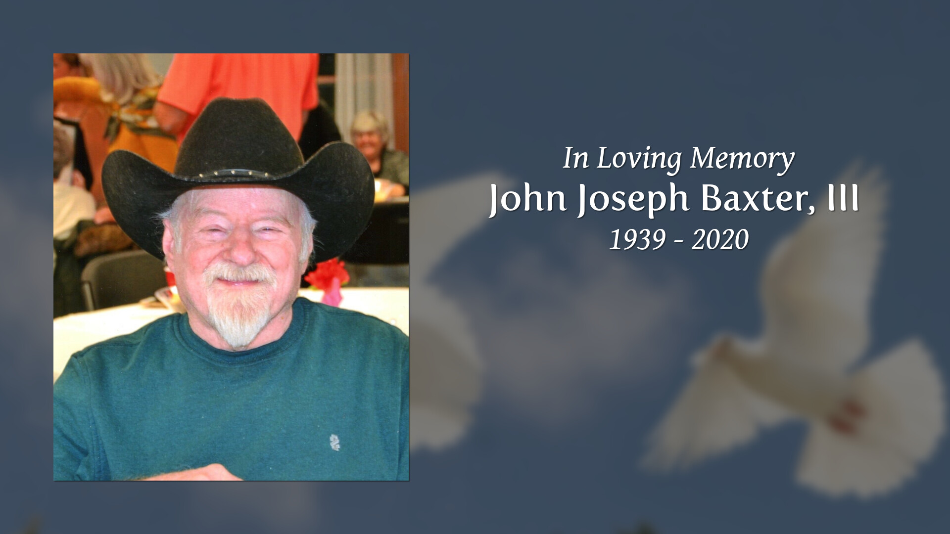John Joseph Baxter, III Tribute Video