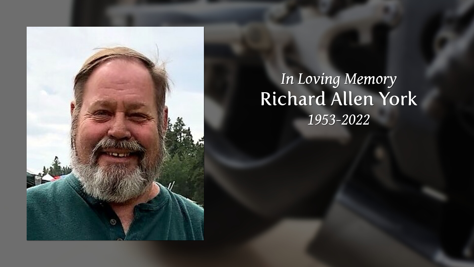 Richard Allen York Tribute Video