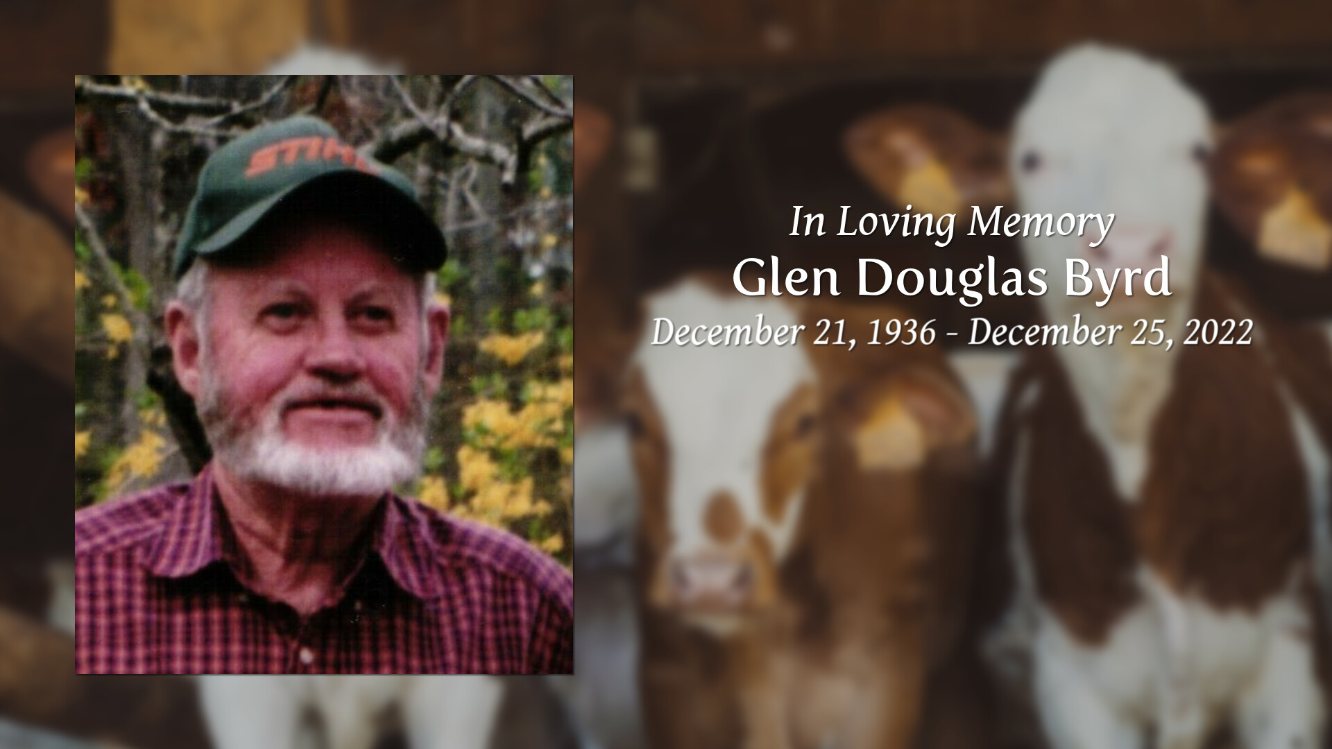 Glen Douglas Byrd Tribute Video