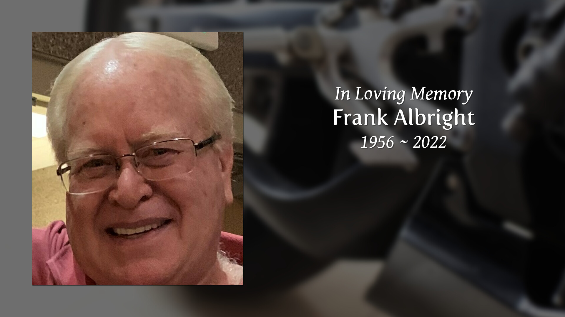 Frank Albright Tribute Video