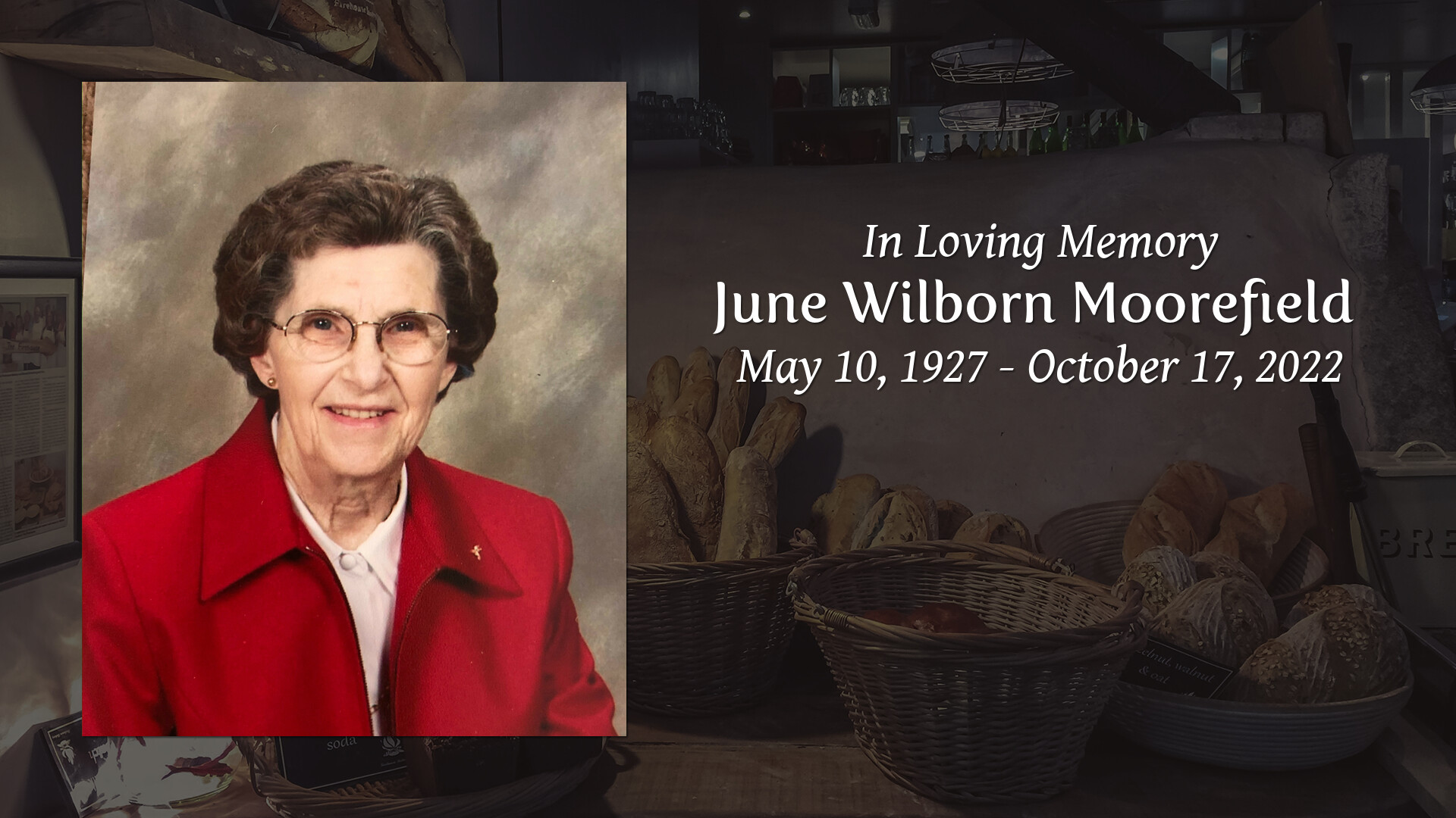 June Wilborn Moorefield Tribute Video