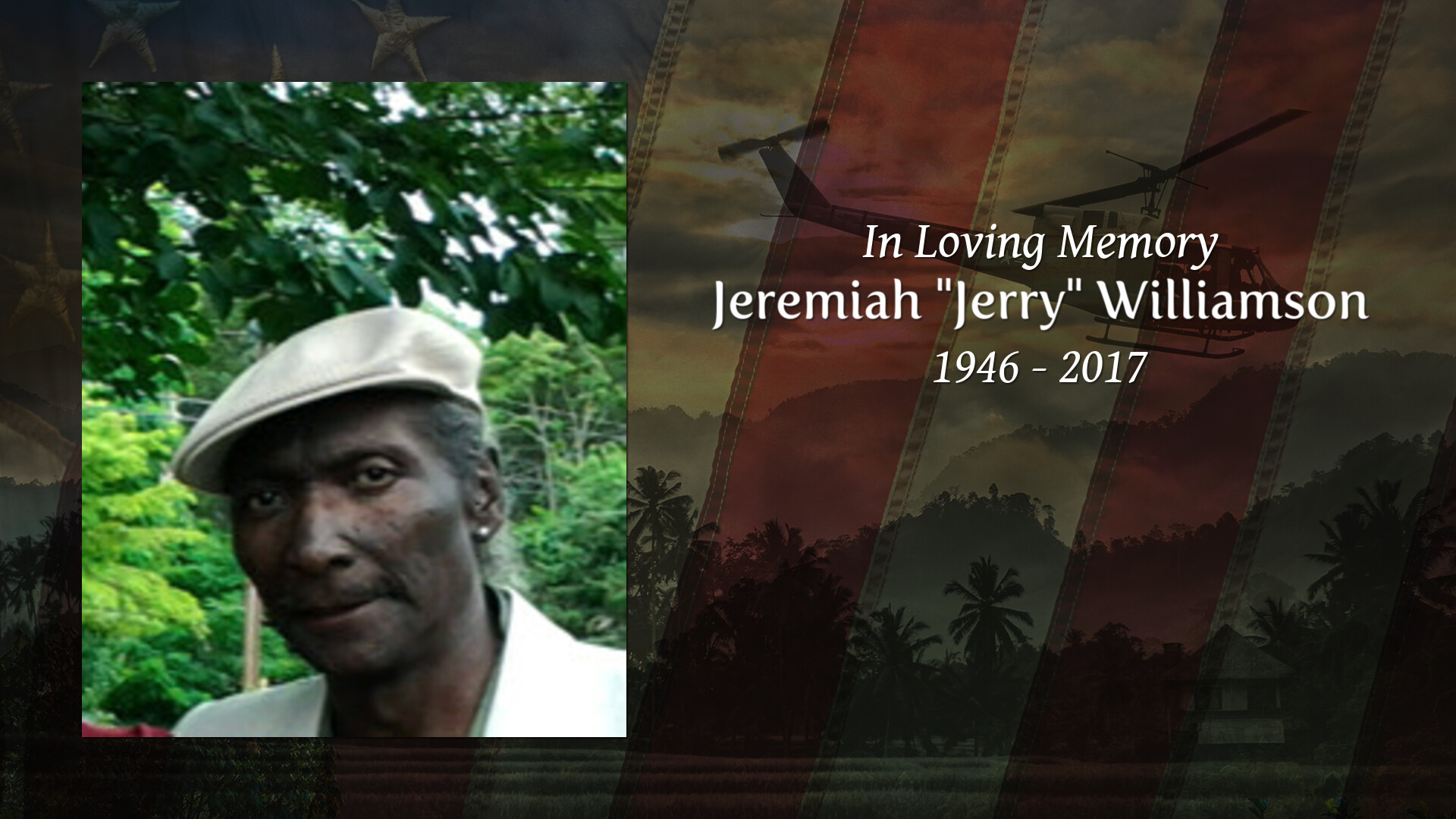 Jeremiah "Jerry" Williamson Tribute Video