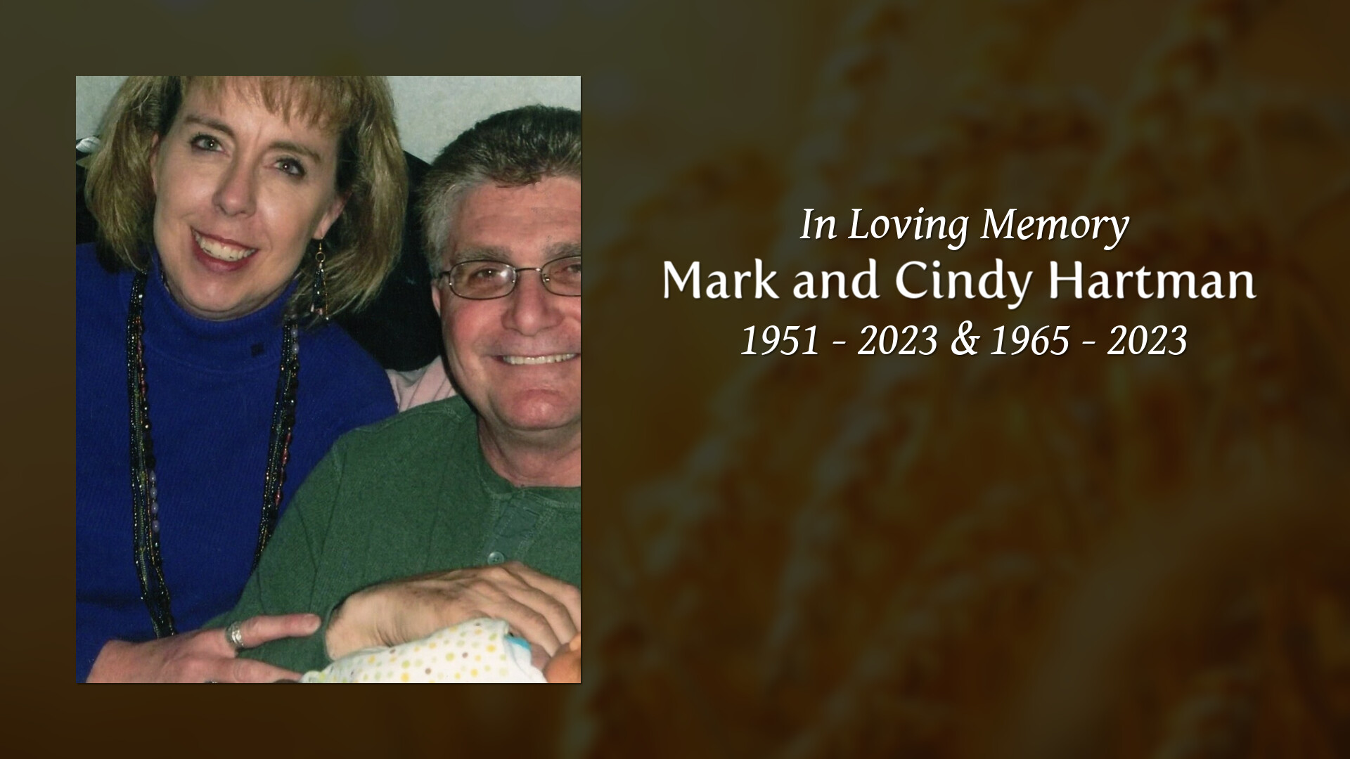 Mark and Cindy Hartman Tribute Video