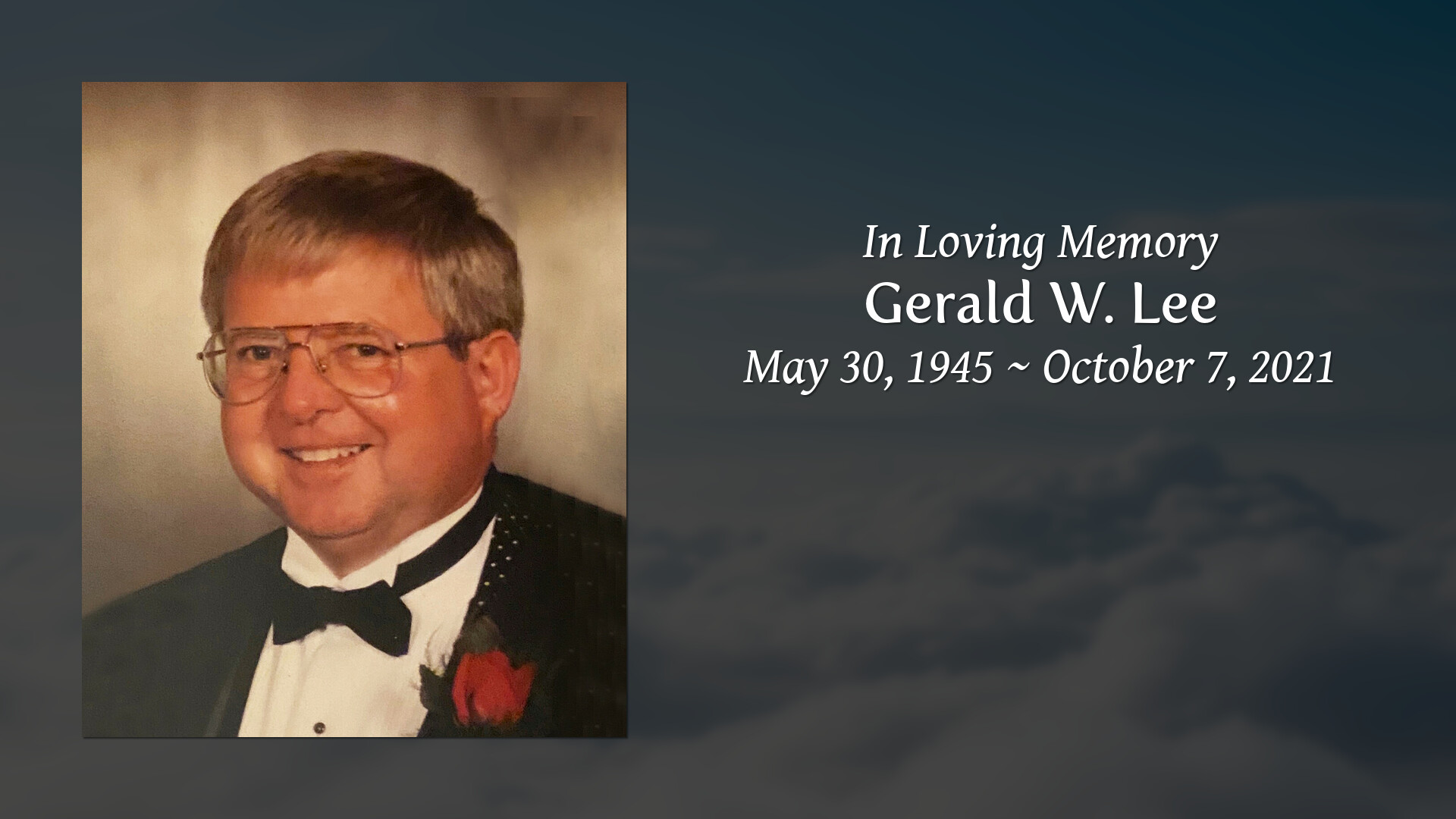 Gerald W. Lee Tribute Video