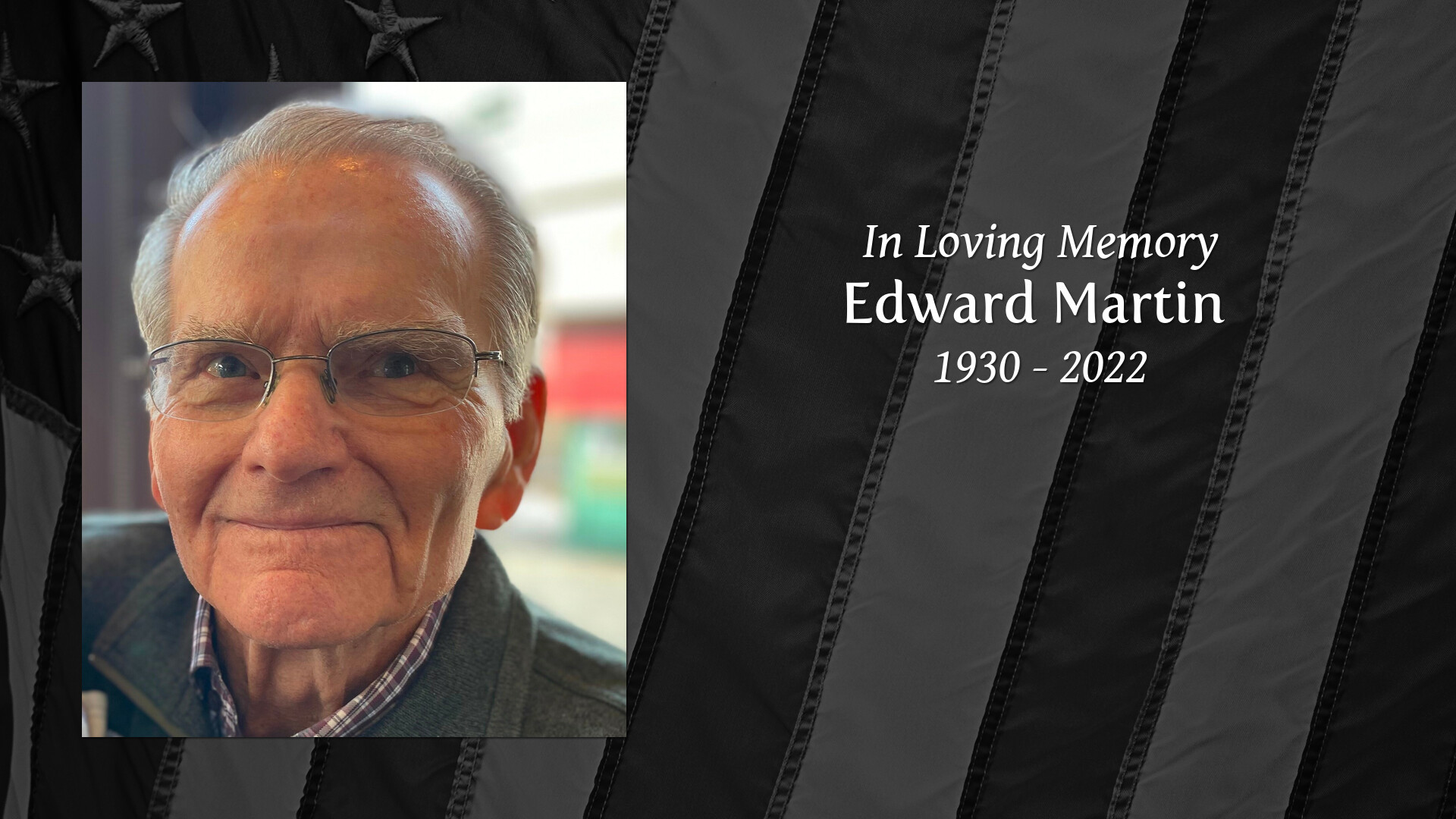 Edward Martin - Tribute Video