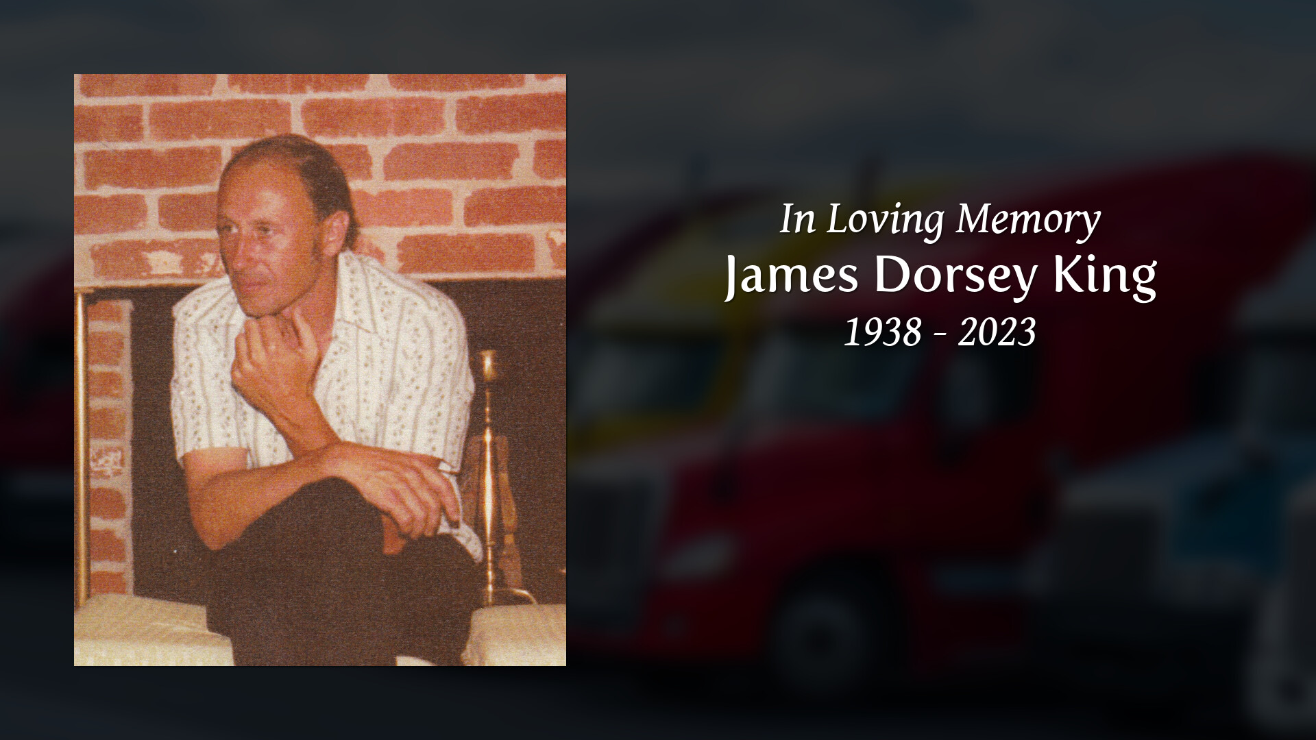 James Dorsey King Tribute Video