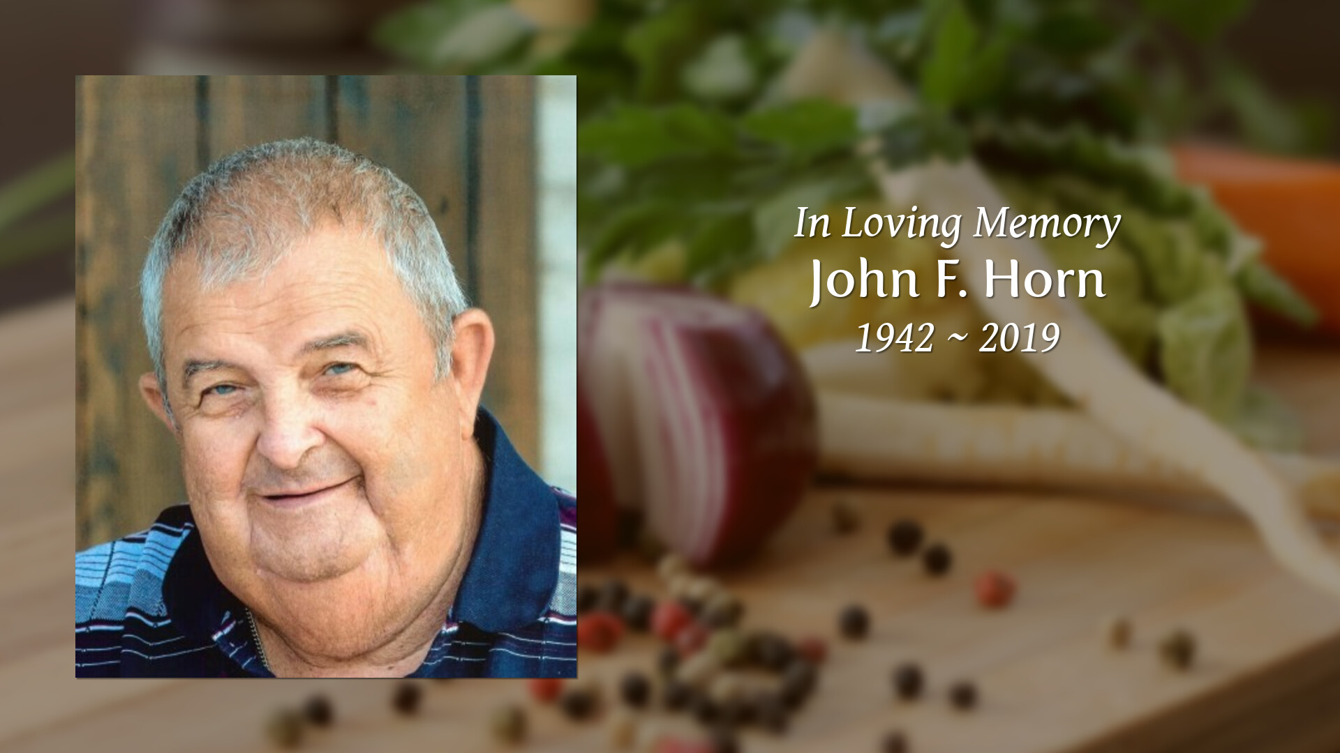 john-f-horn-tribute-video