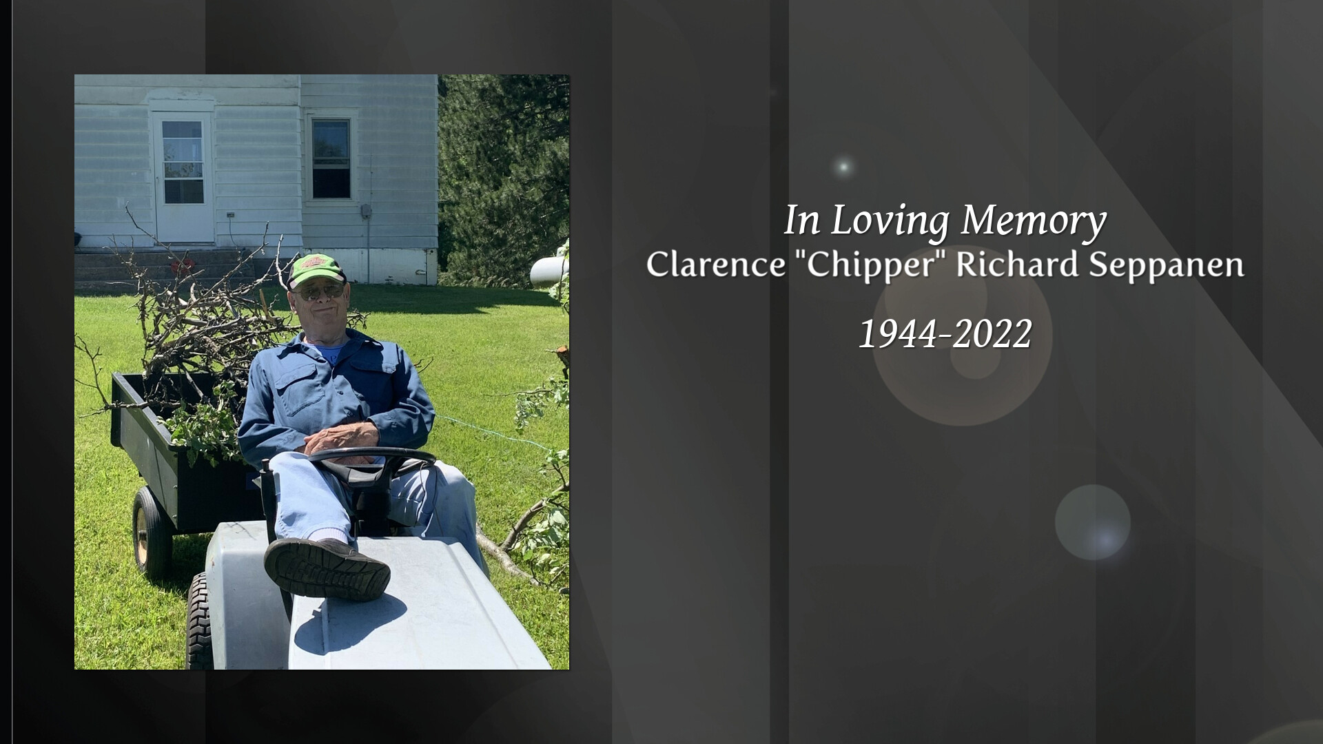 Clarence chipper richard seppanen tribute video