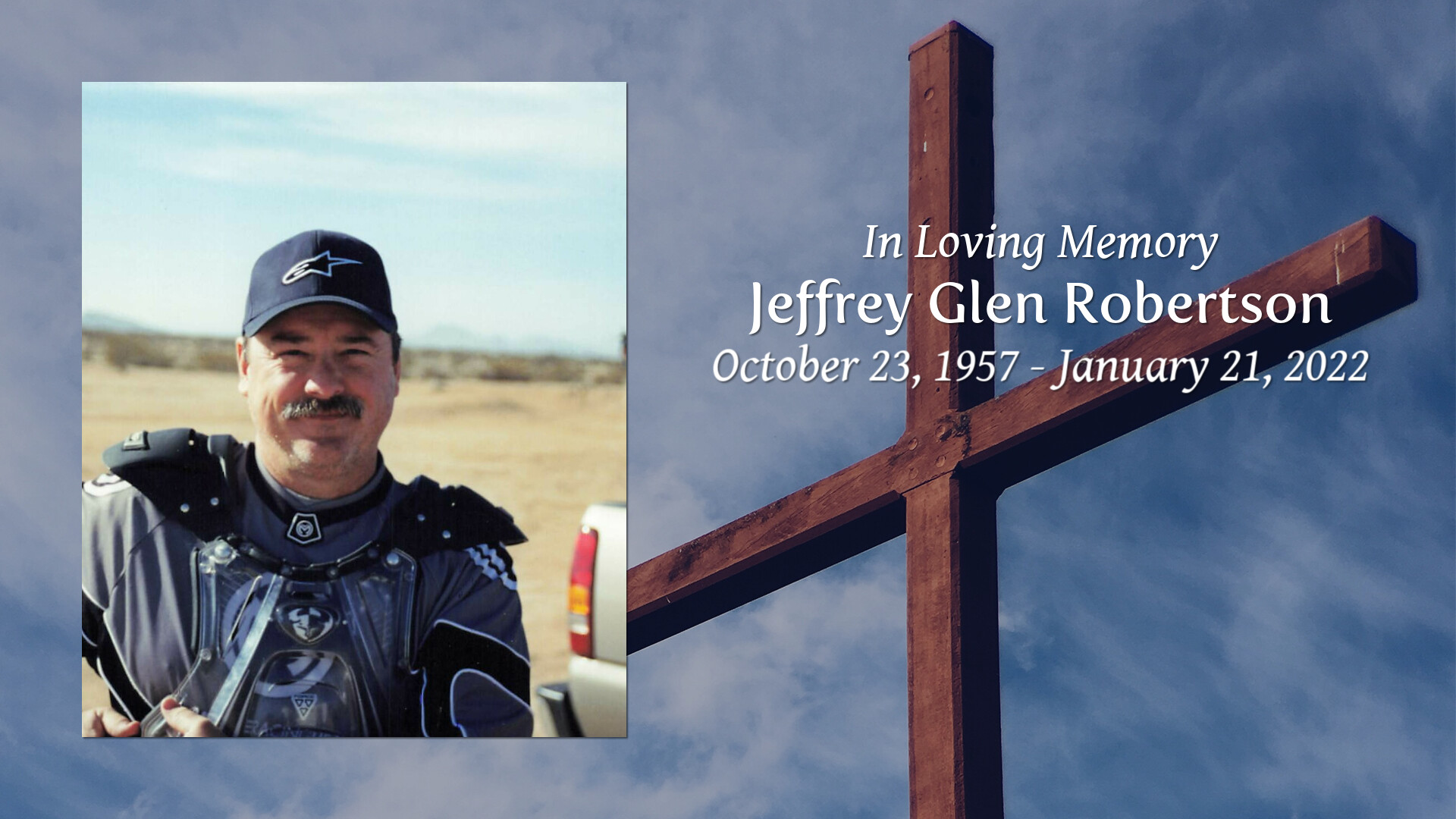 Jeffrey Glen Robertson Tribute Video