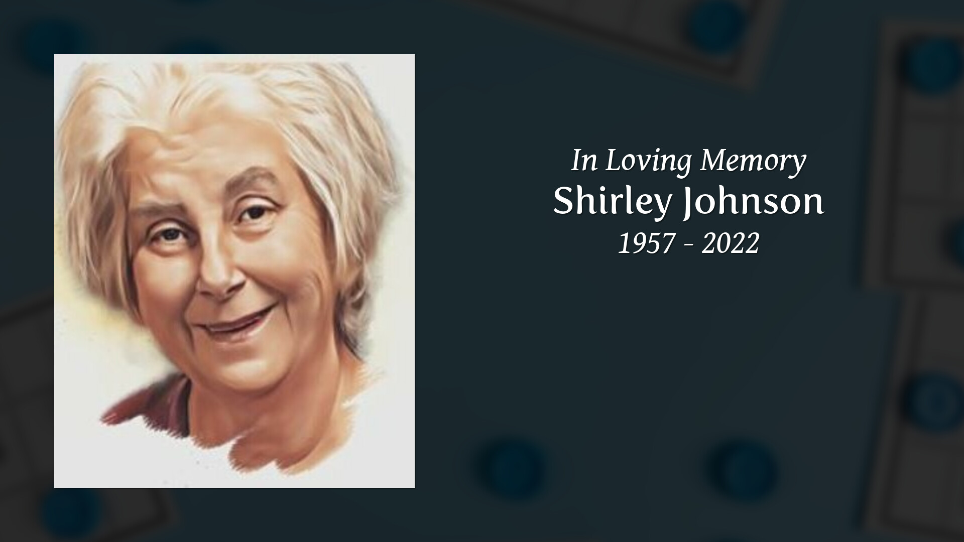 Shirley Johnson Tribute Video