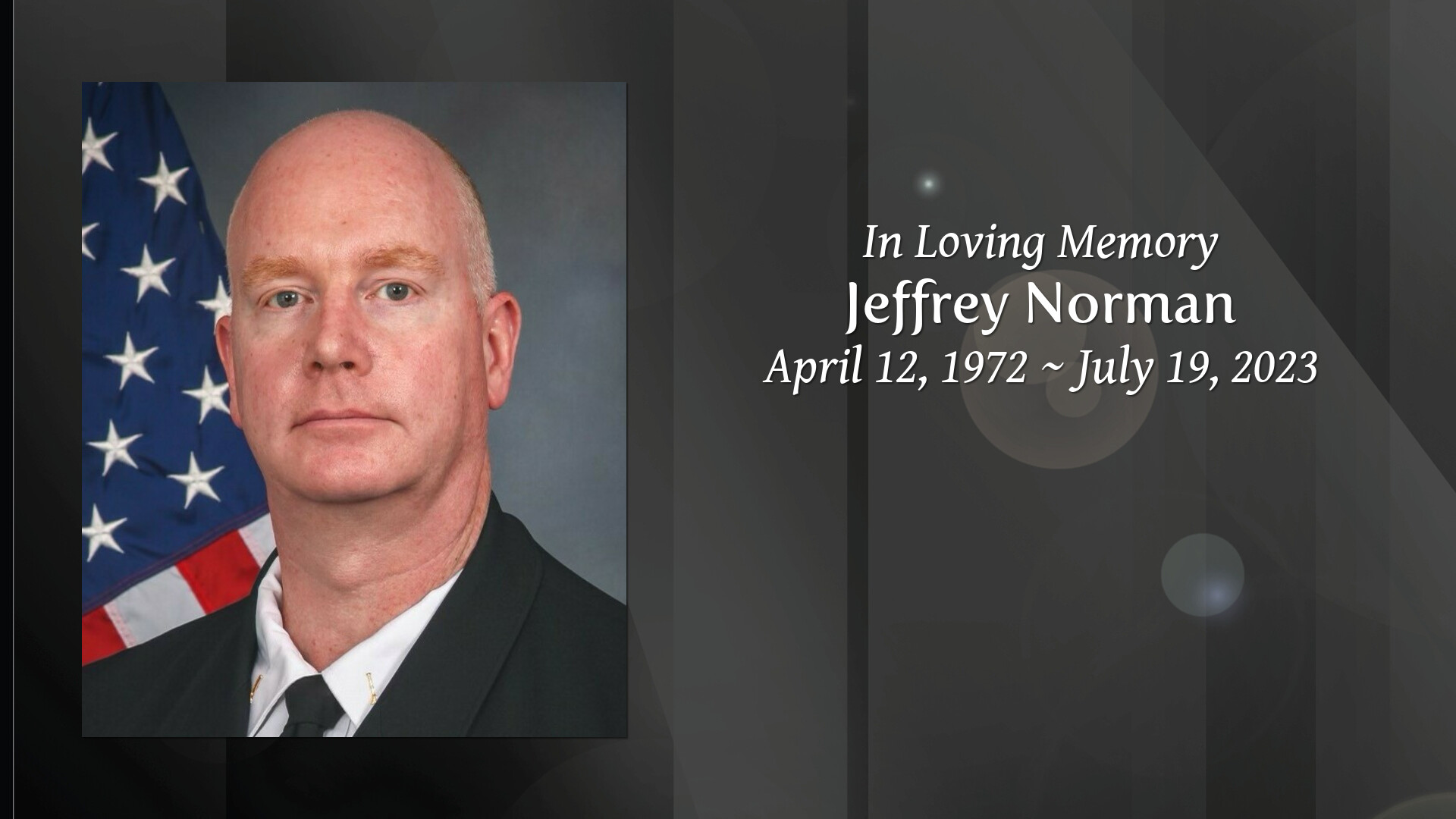Jeffrey Norman Tribute Video
