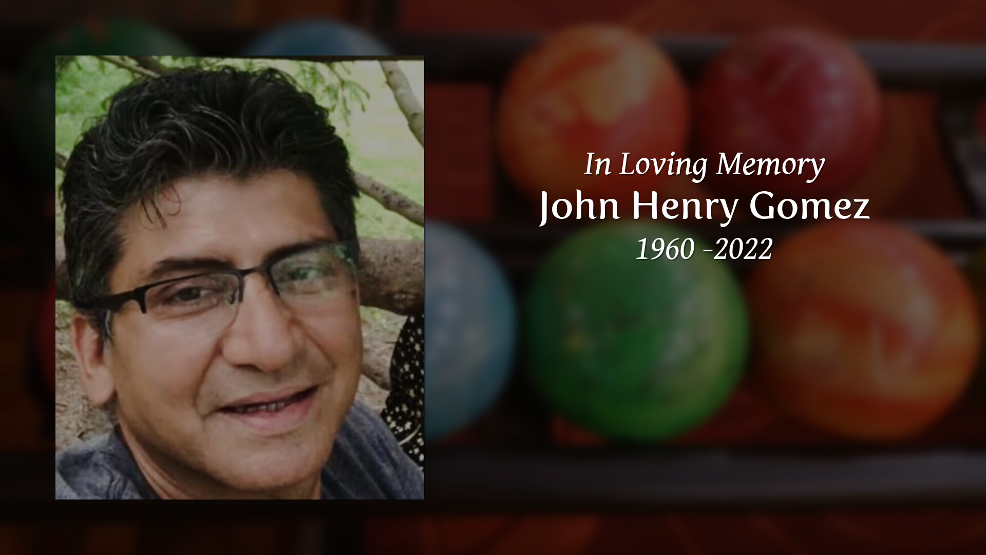 John Henry Gomez Tribute Video
