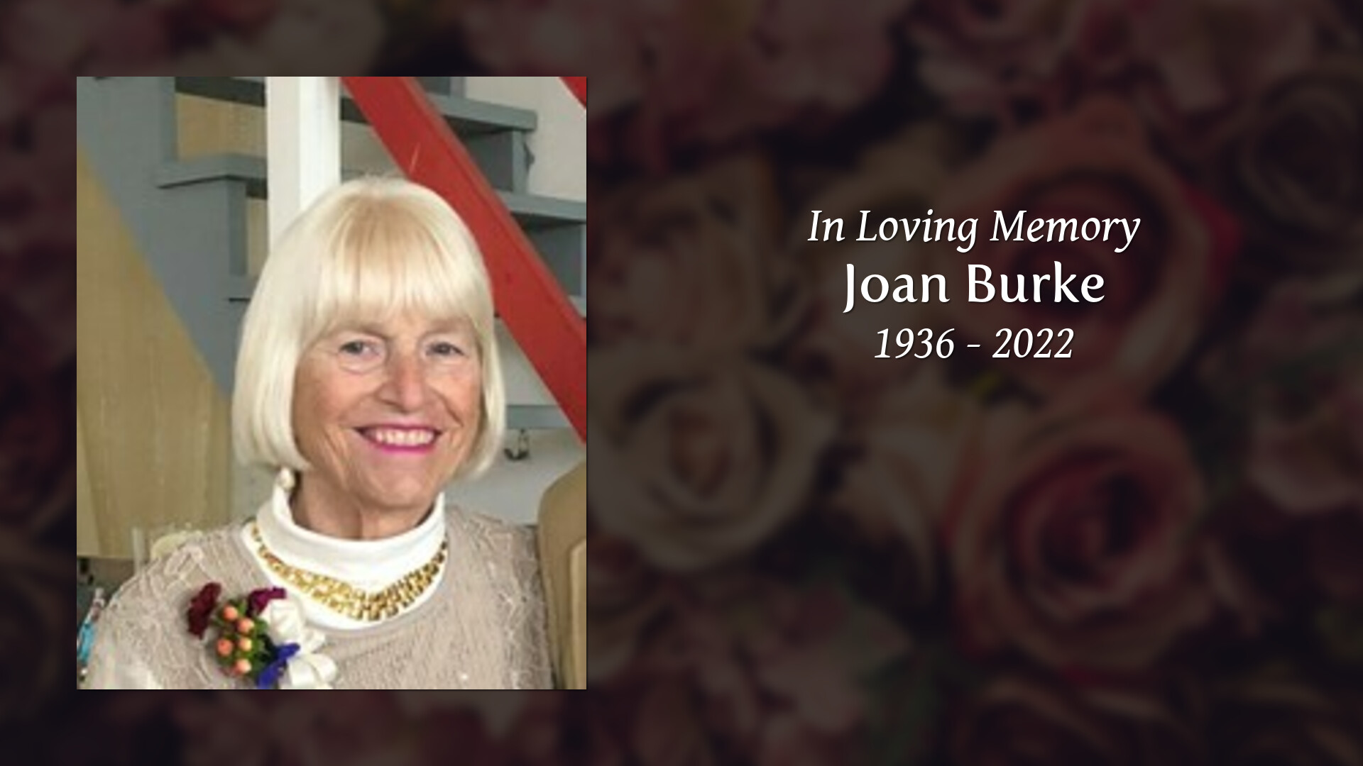 Joan Burke Tribute Video