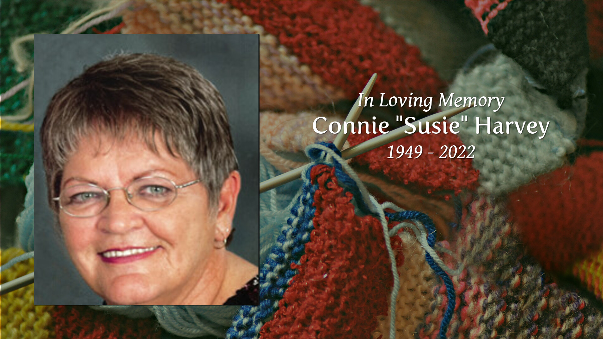 Connie "Susie" Harvey Tribute Video