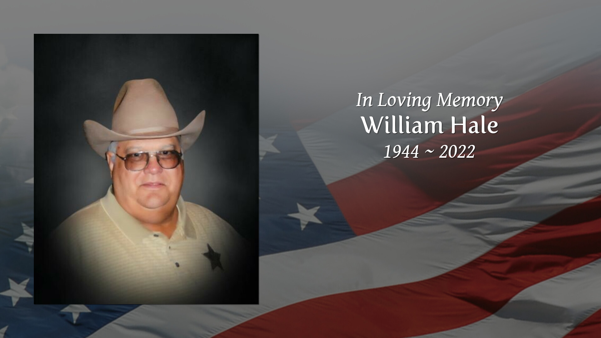 William Hale Tribute Video