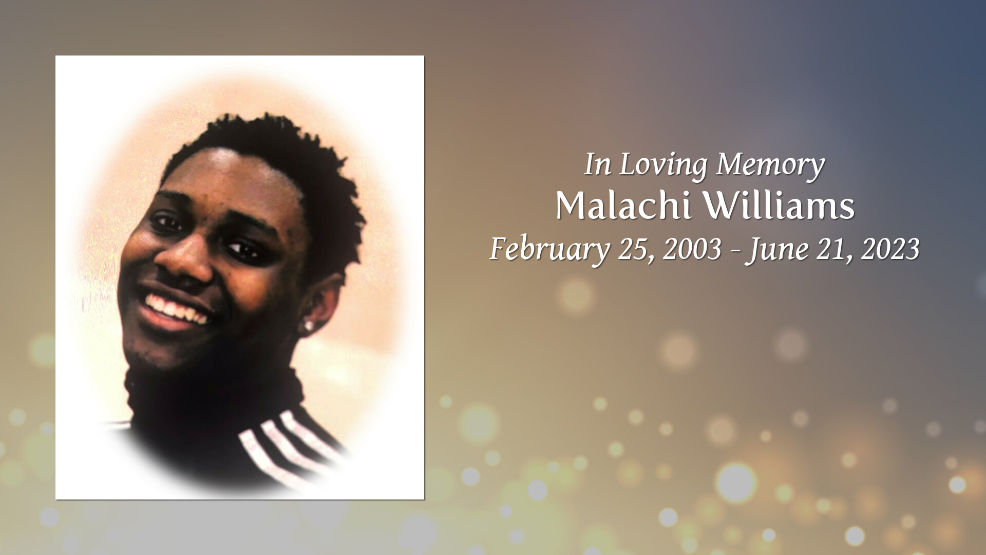 Malachi williams tribute video