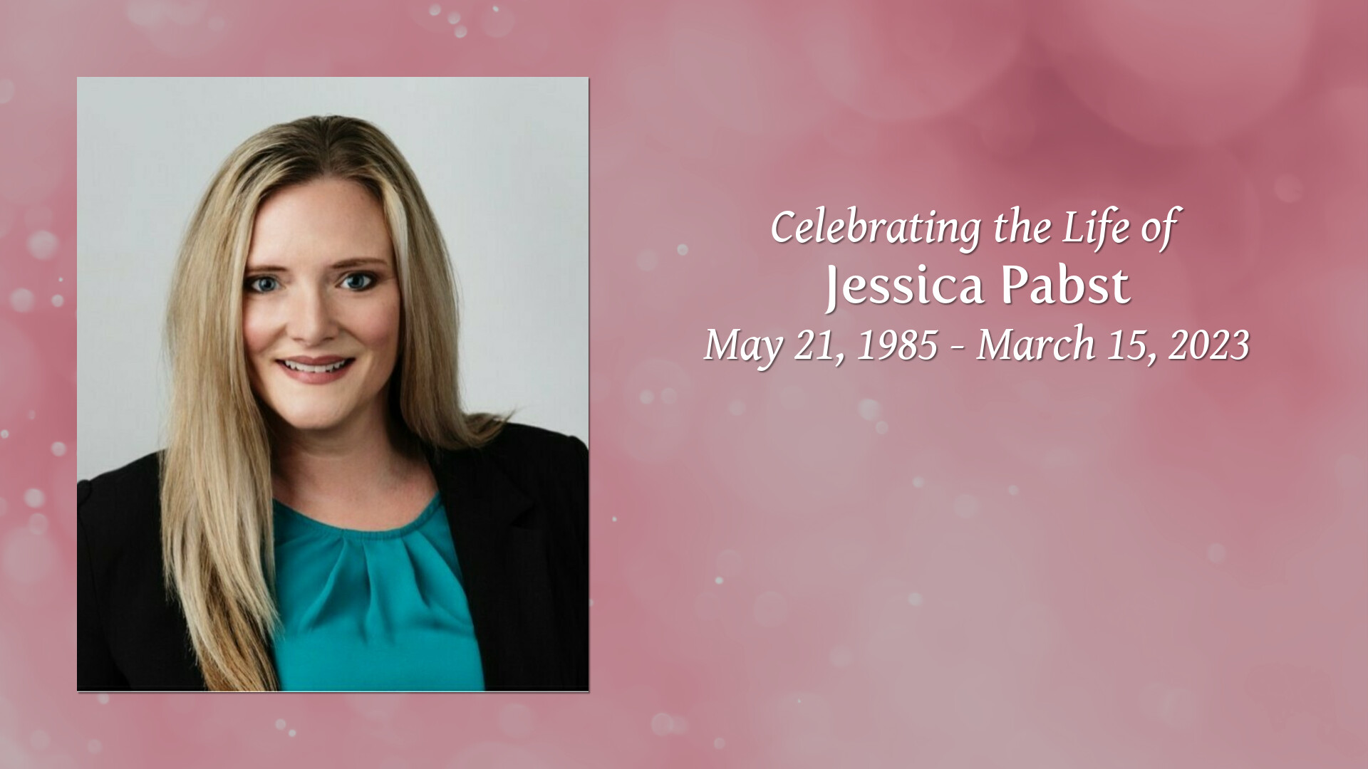 Jessica Pabst Tribute Video