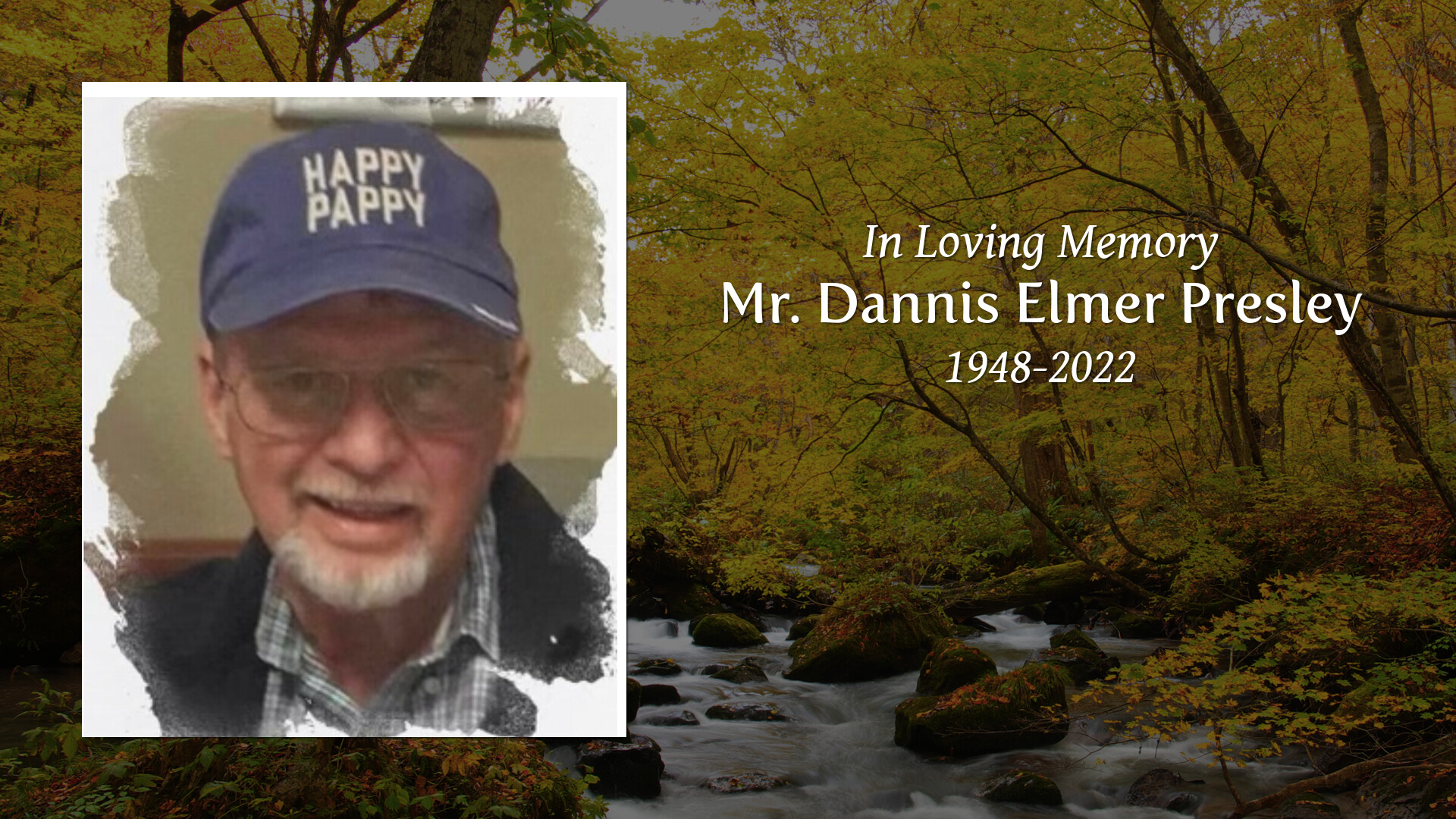 Mr. Dannis Elmer Presley Tribute Video