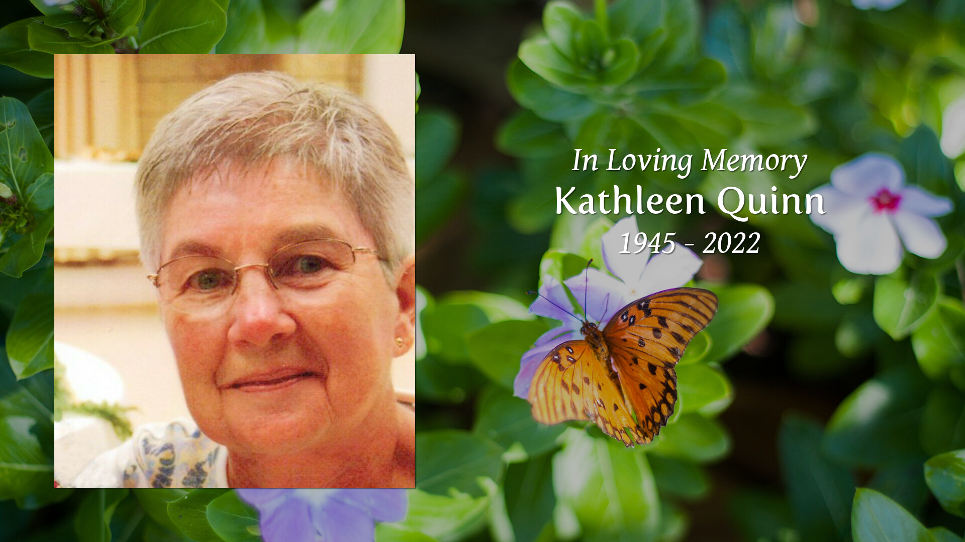 Kathleen Quinn Tribute Video