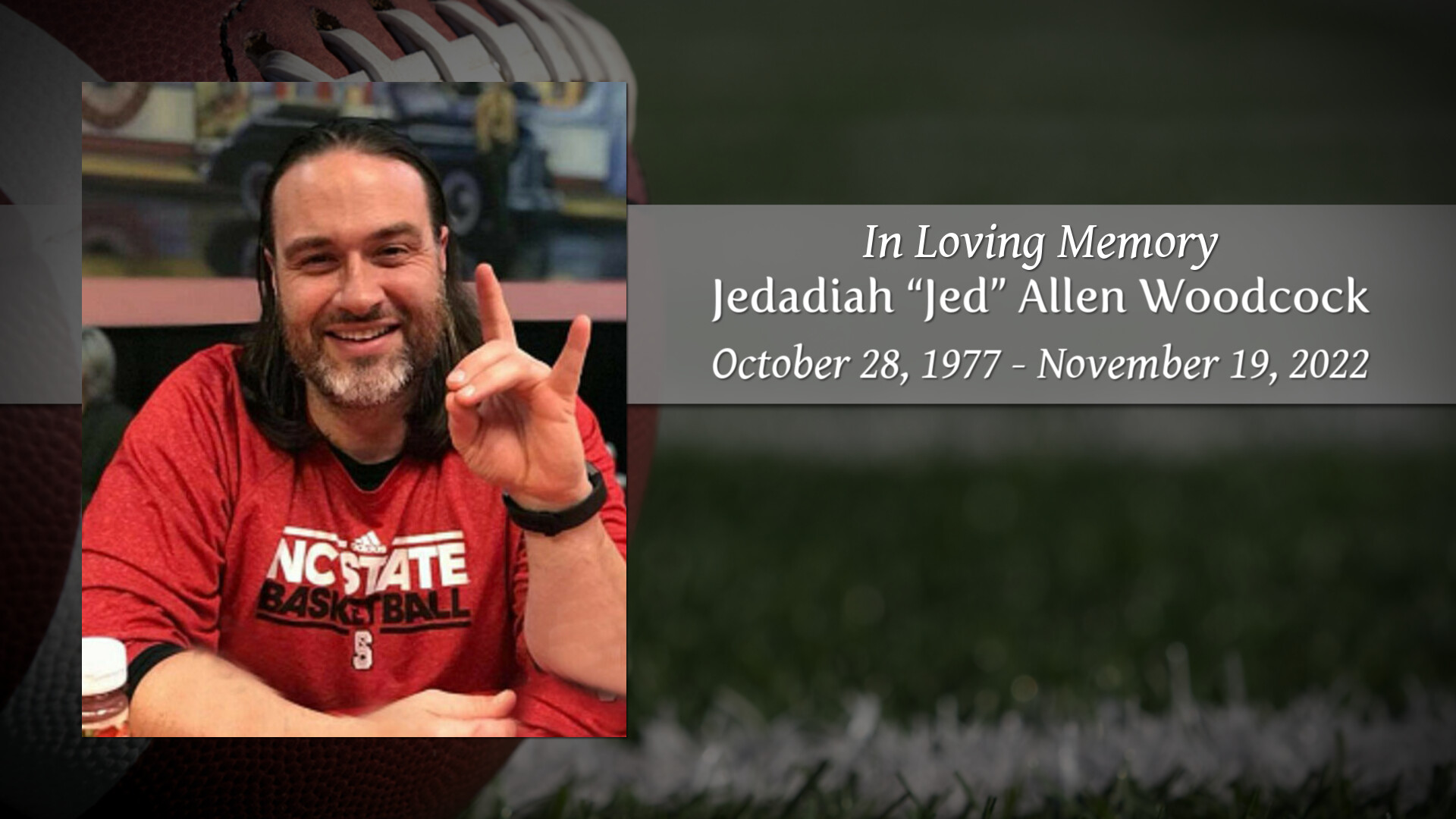 Jedadiah jed allen woodcock tribute video