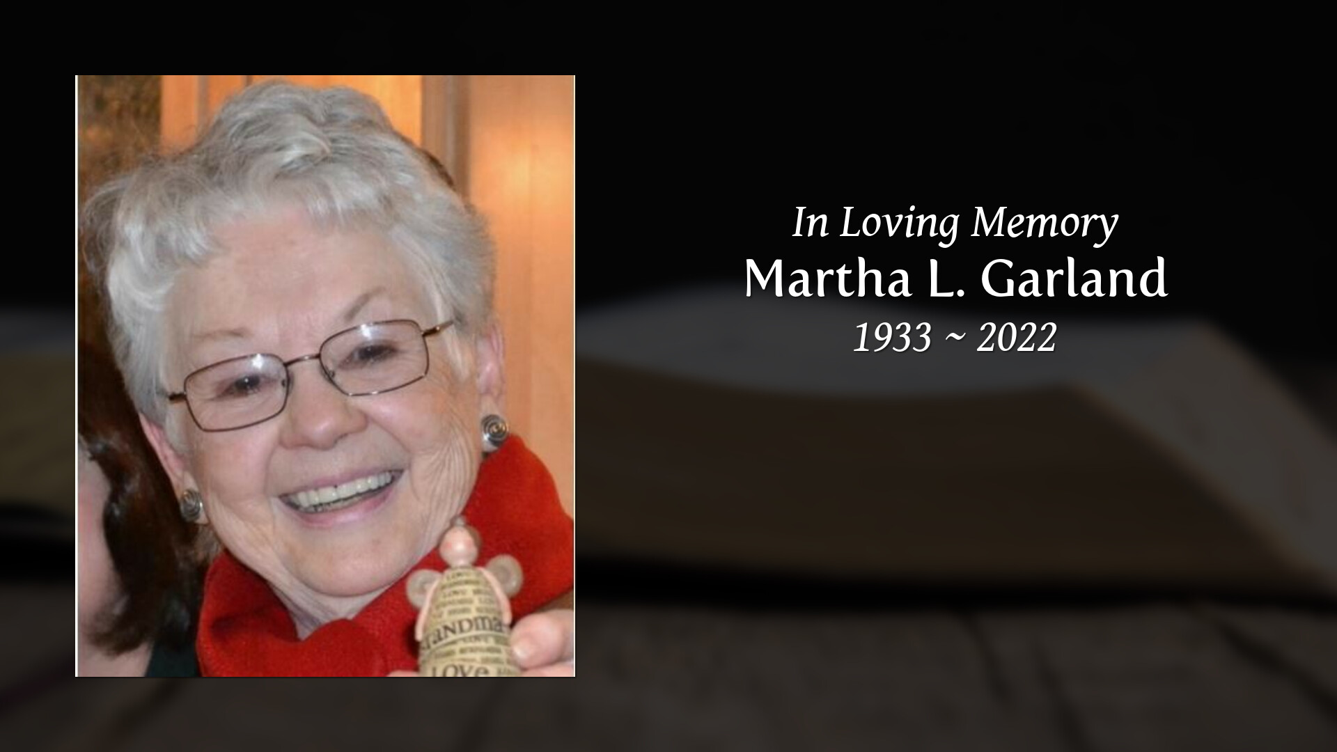 Martha L. Garland Tribute Video