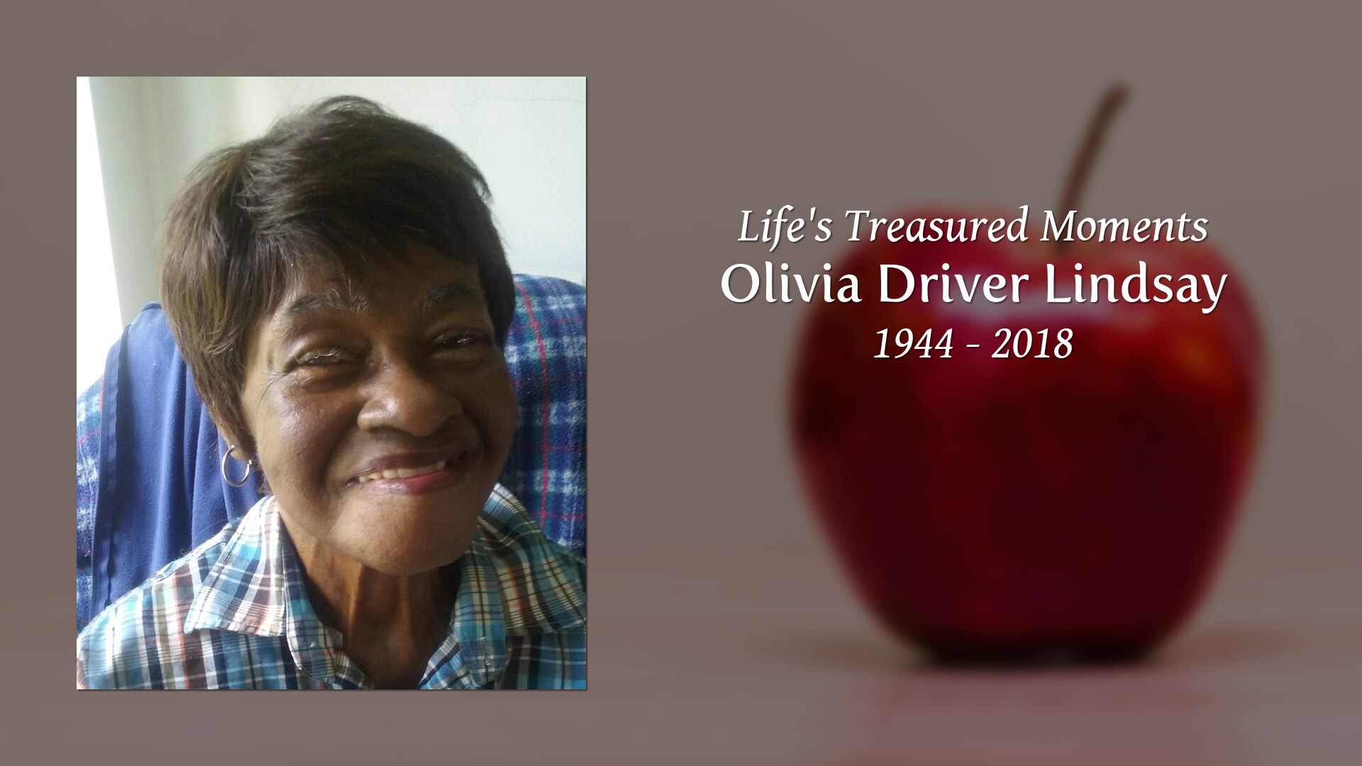 Olivia Driver Lindsay Tribute Video