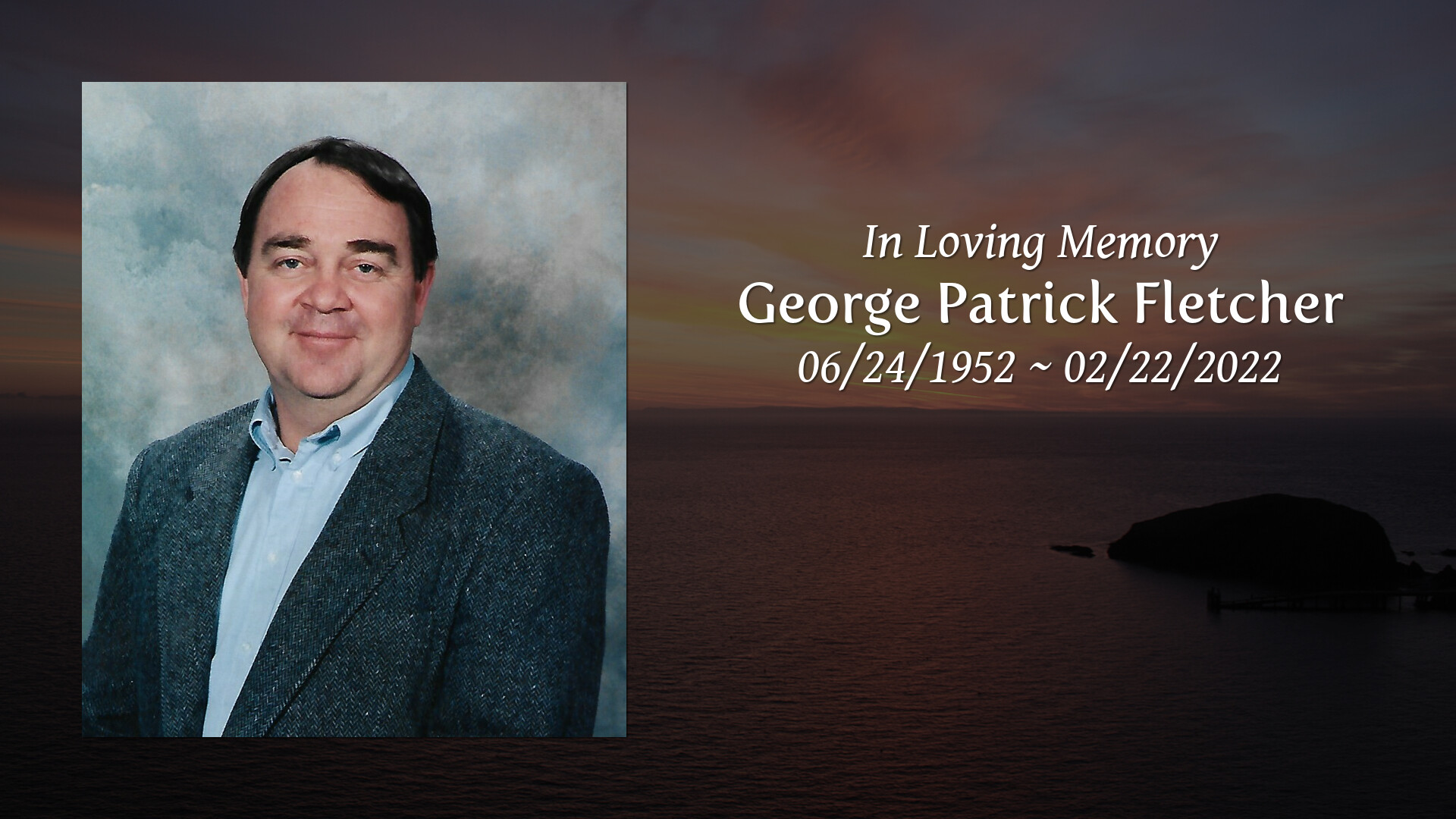 George Patrick Fletcher - Tribute Video