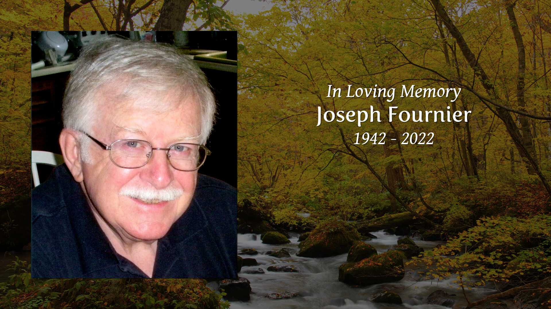 Joseph Fournier Tribute Video