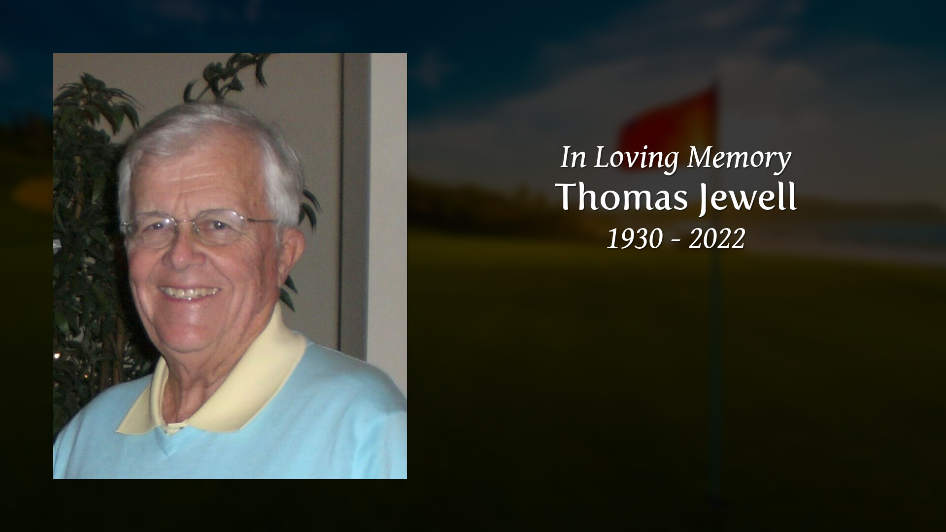 Thomas Jewell Tribute Video