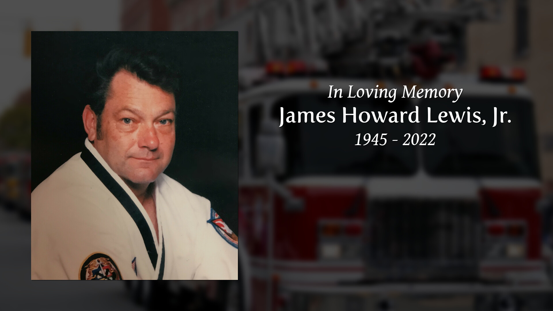 James Howard Lewis, Jr. Tribute Video