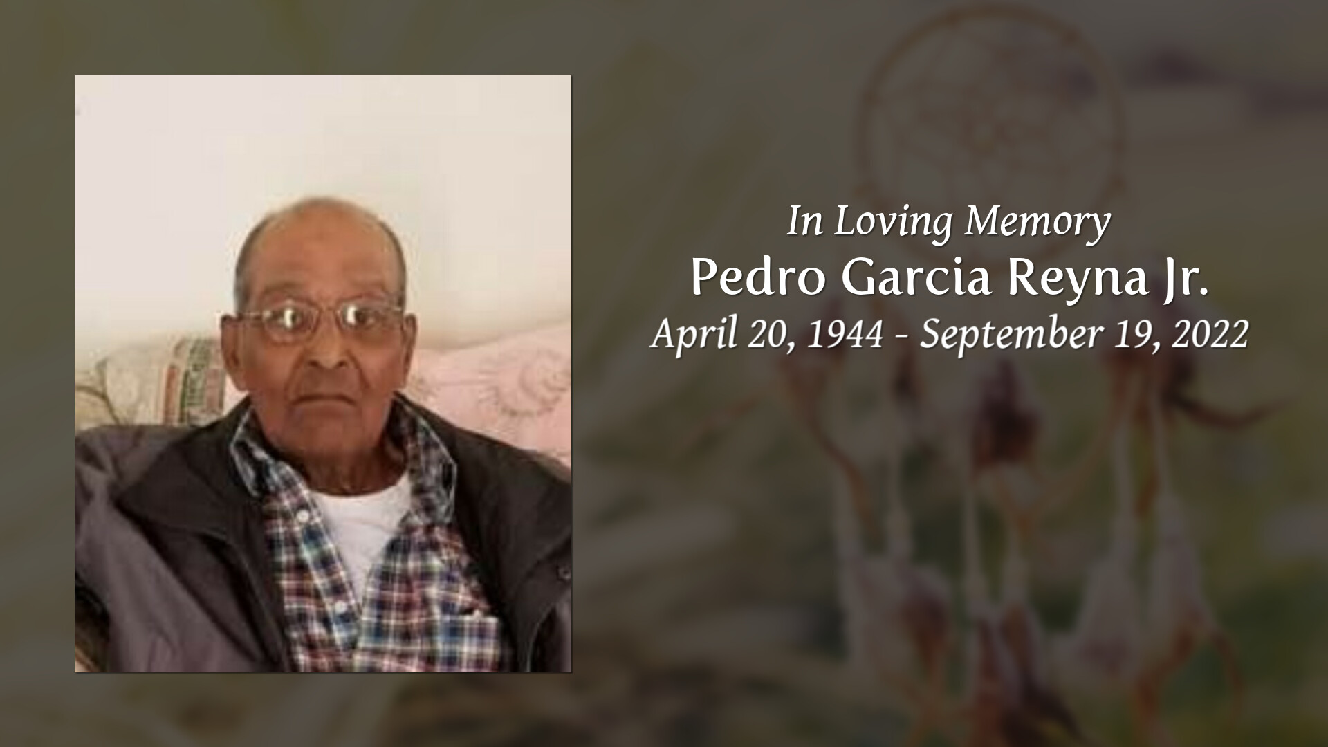 Pedro Garcia Reyna Jr. Tribute Video