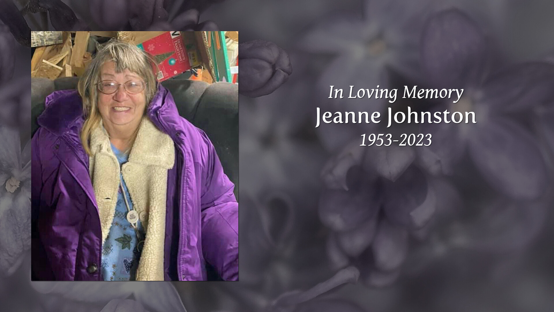 Jeanne Johnston - Tribute Video