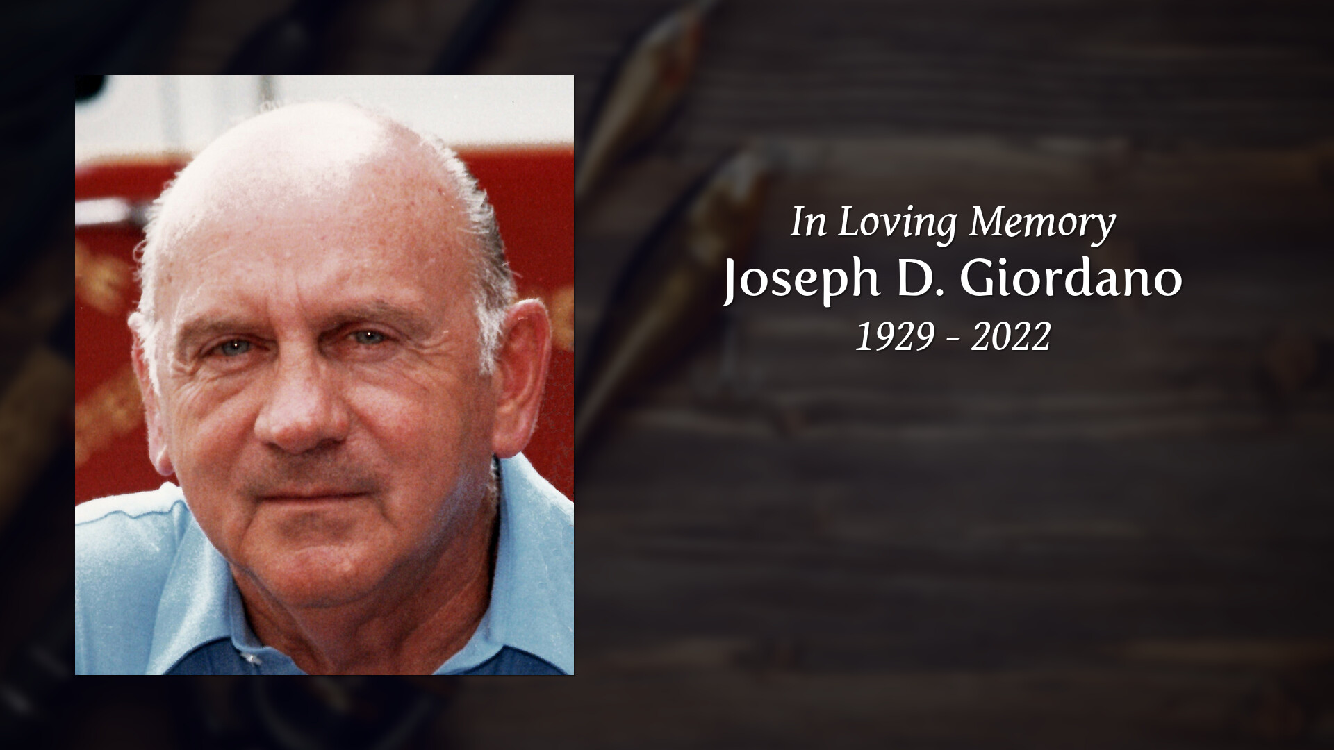 Joseph D. Giordano Tribute Video