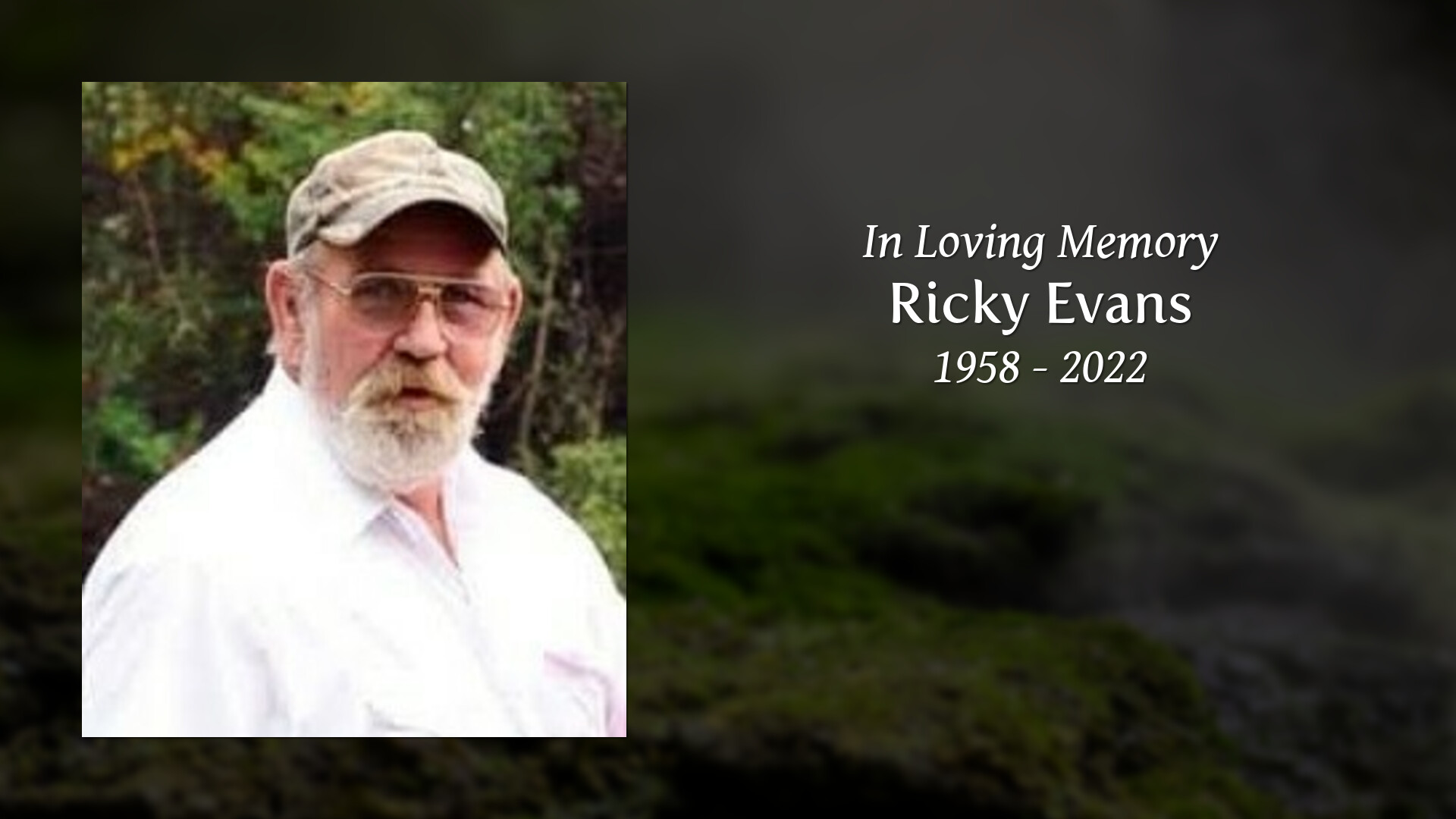 Ricky Evans Tribute Video