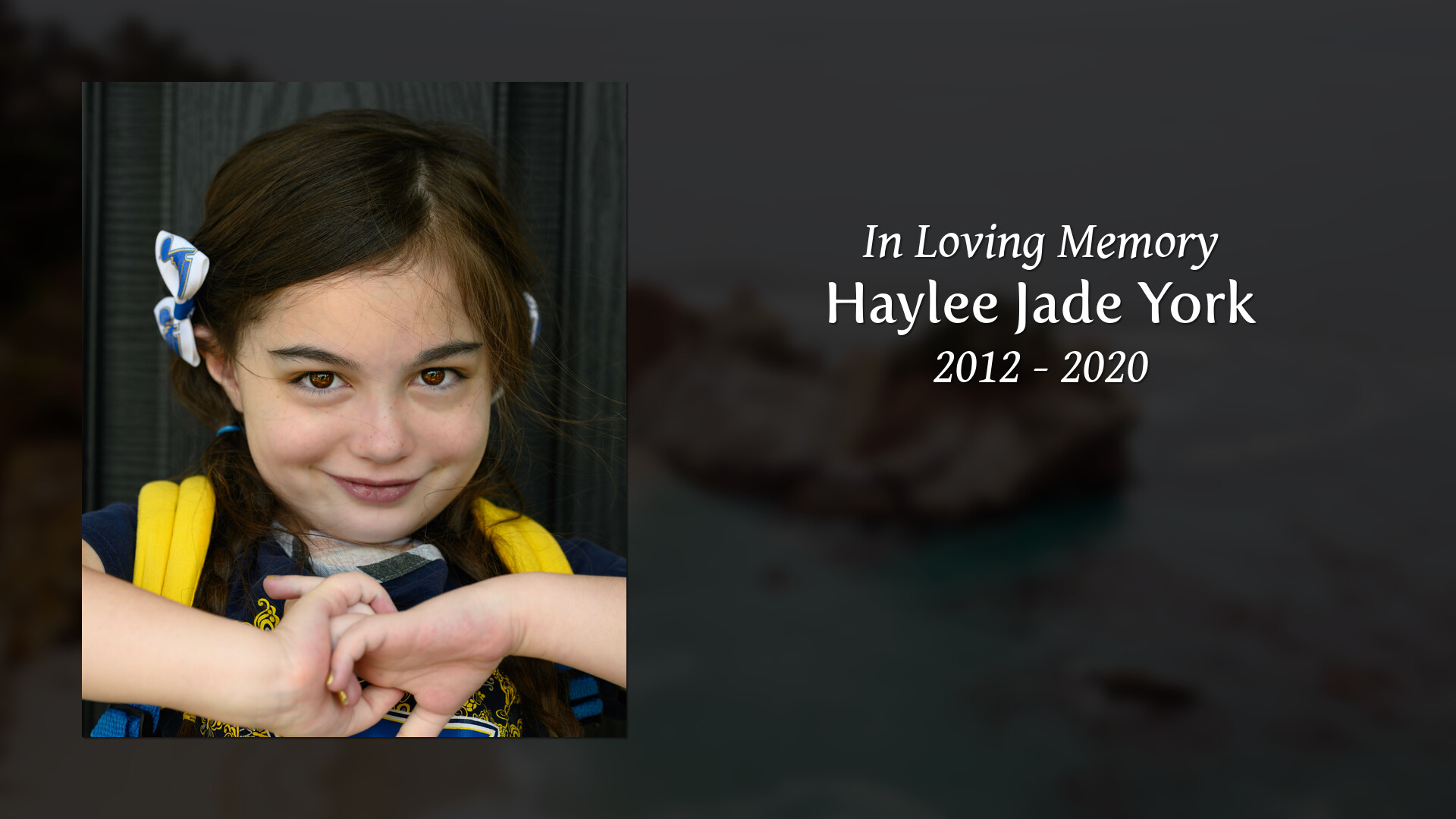 Haylee Jade York Tribute Video