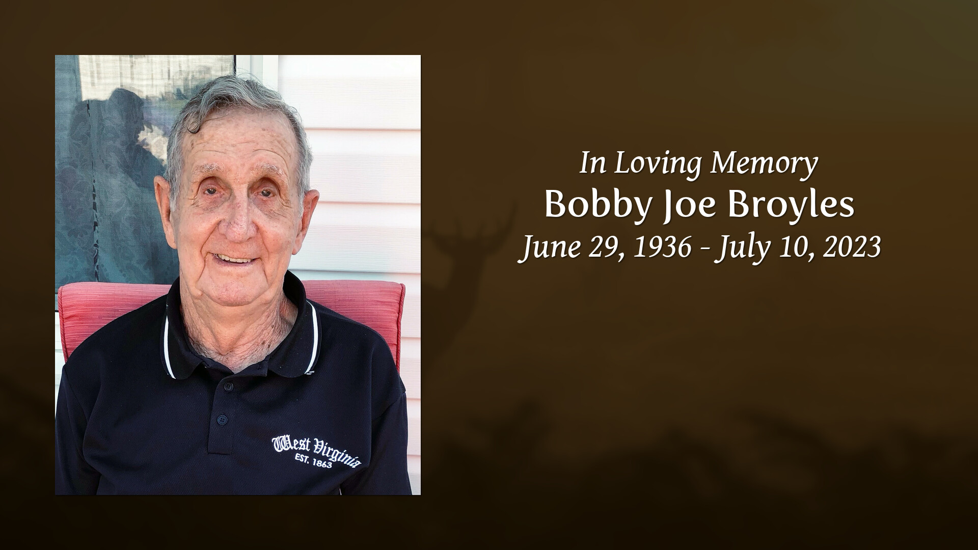 Bobby Joe Broyles Tribute Video