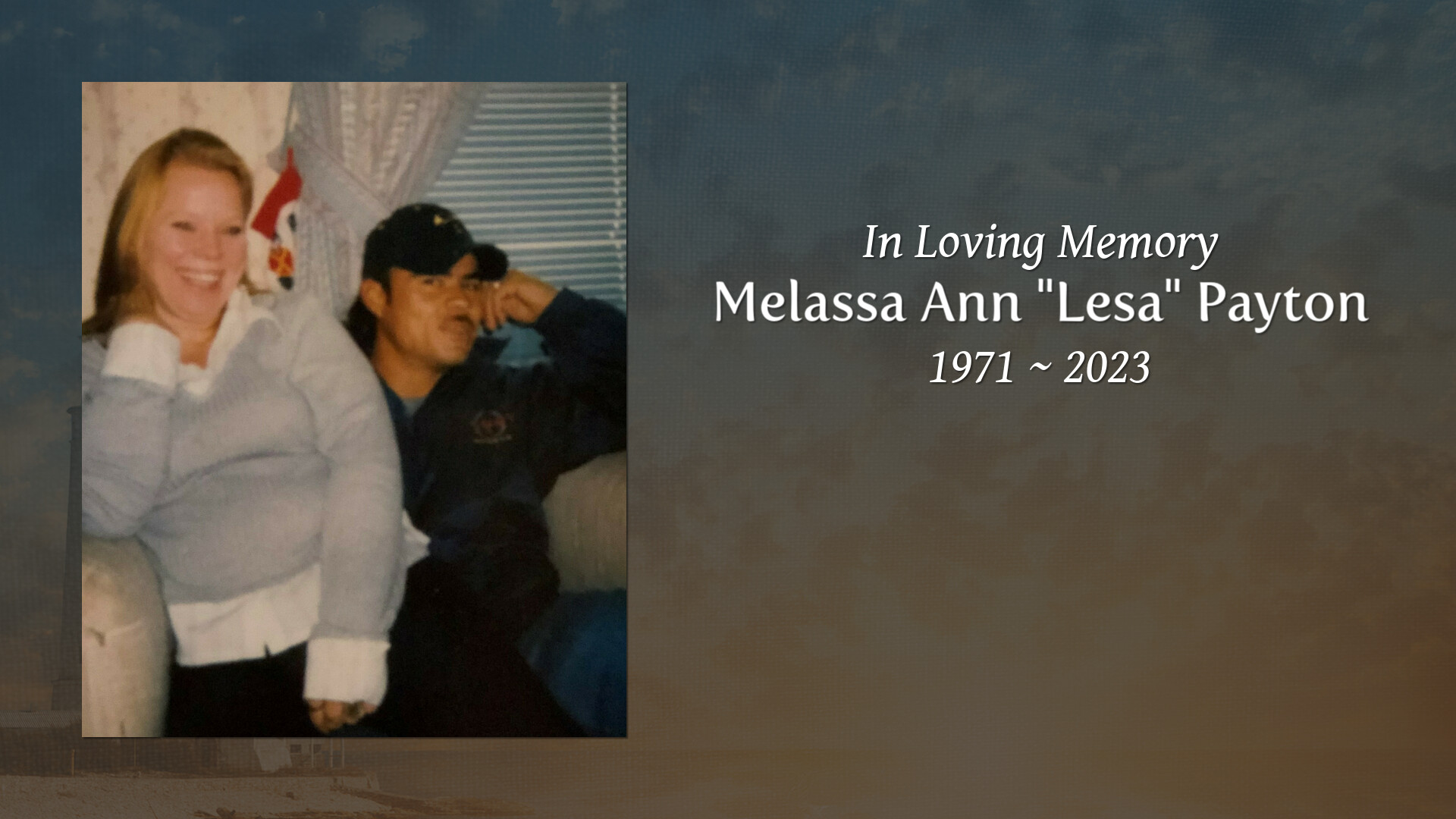 Melassa Ann “Lesa” Payton - Tribute Video