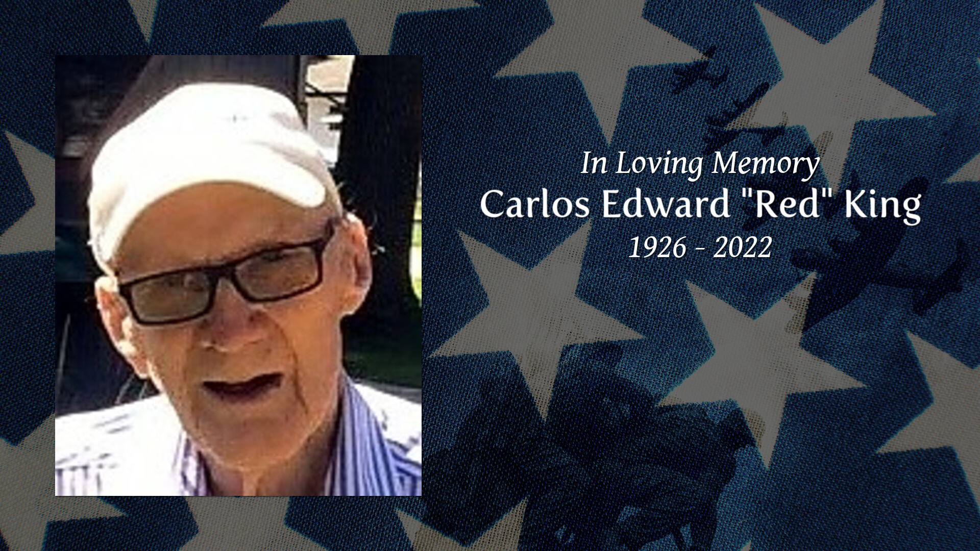 Carlos Edward "Red" King Tribute Video