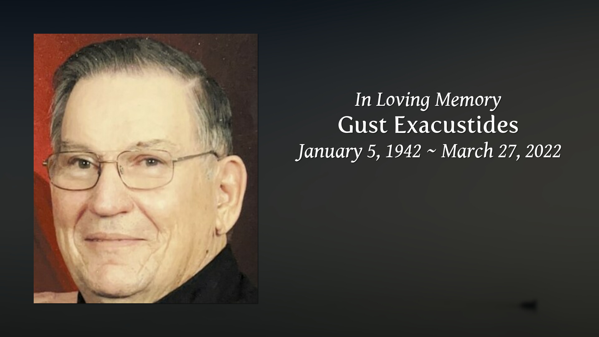Gust Exacustides Tribute Video