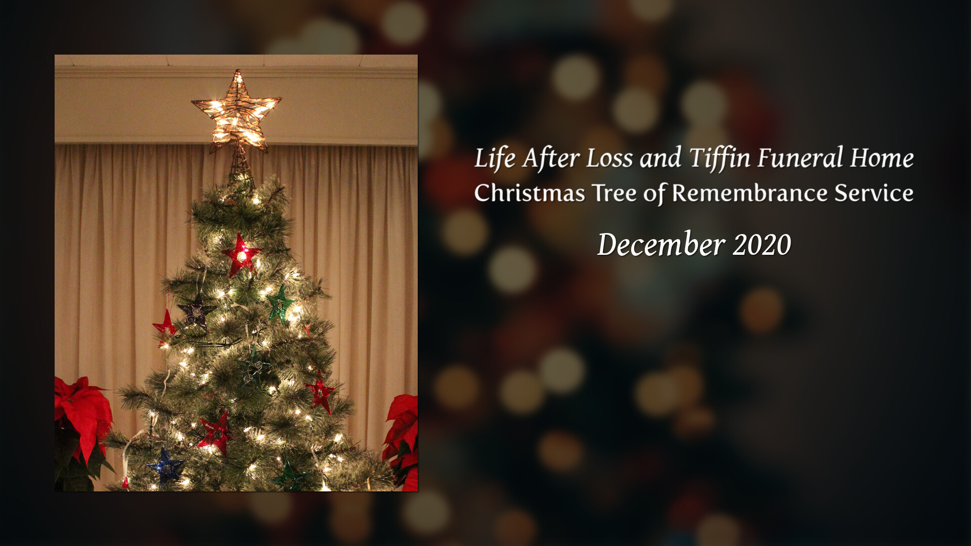 Christmas Tree of Remembrance Service Tribute Video