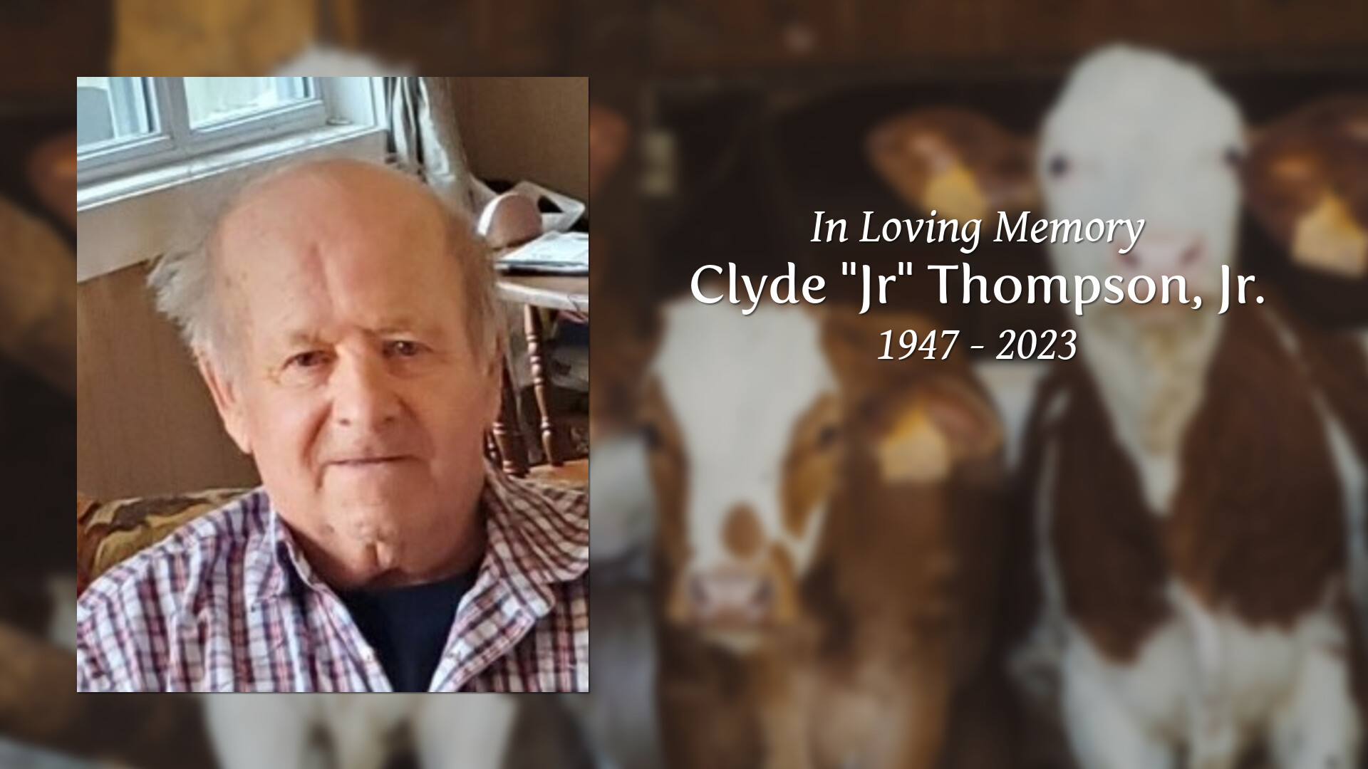 Clyde "Jr" Thompson, Jr. Tribute Video