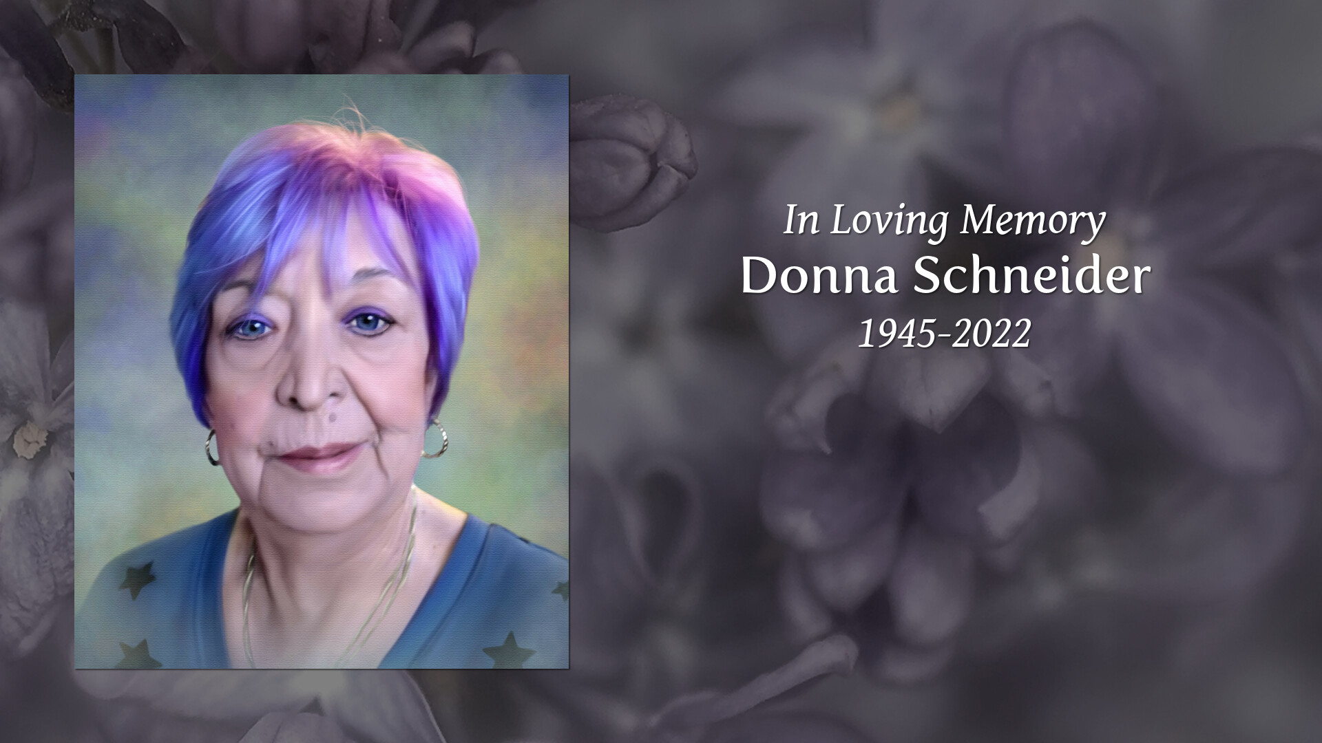 Donna schneider tribute video