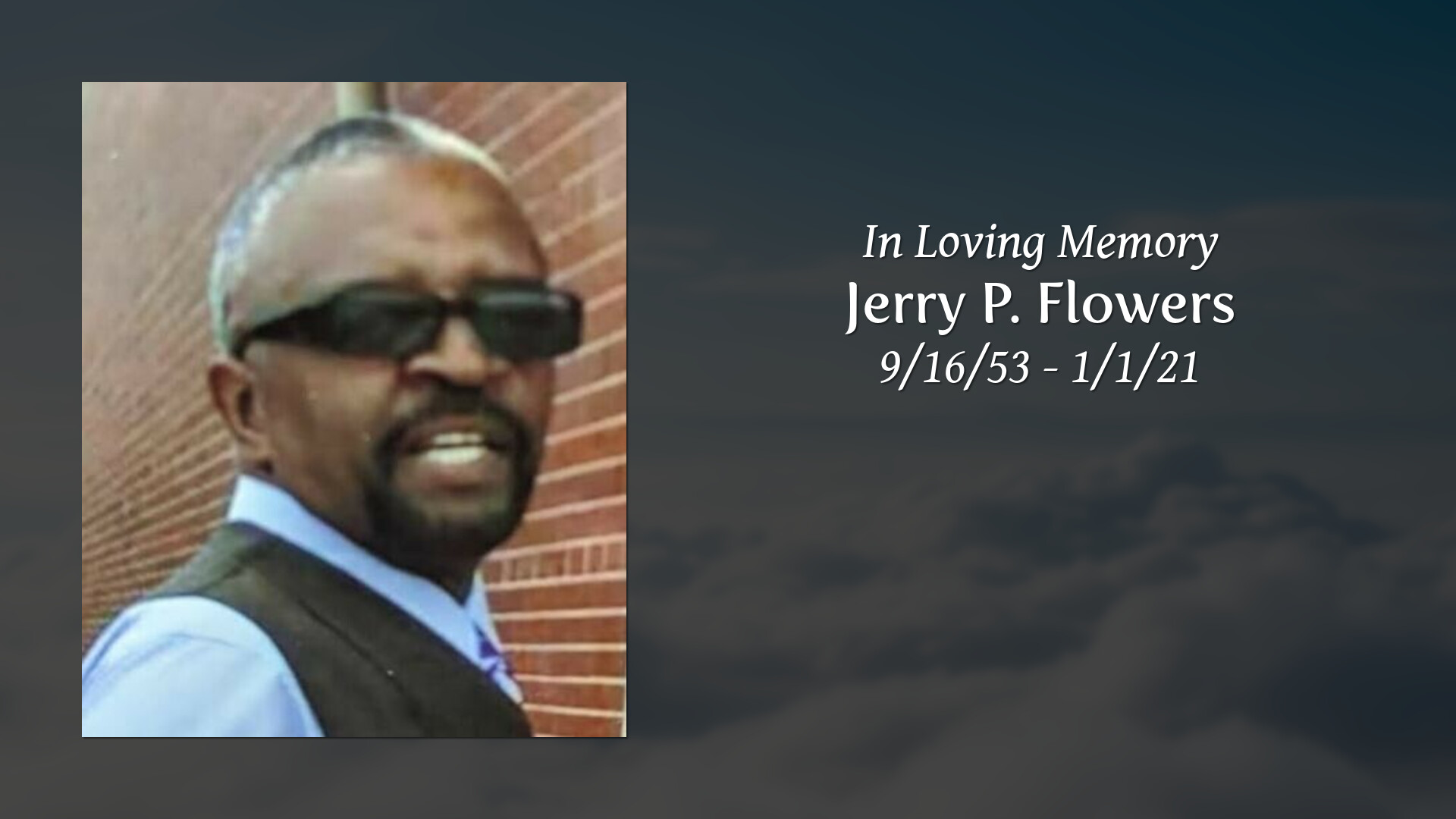 Jerry P. Flowers Tribute Video